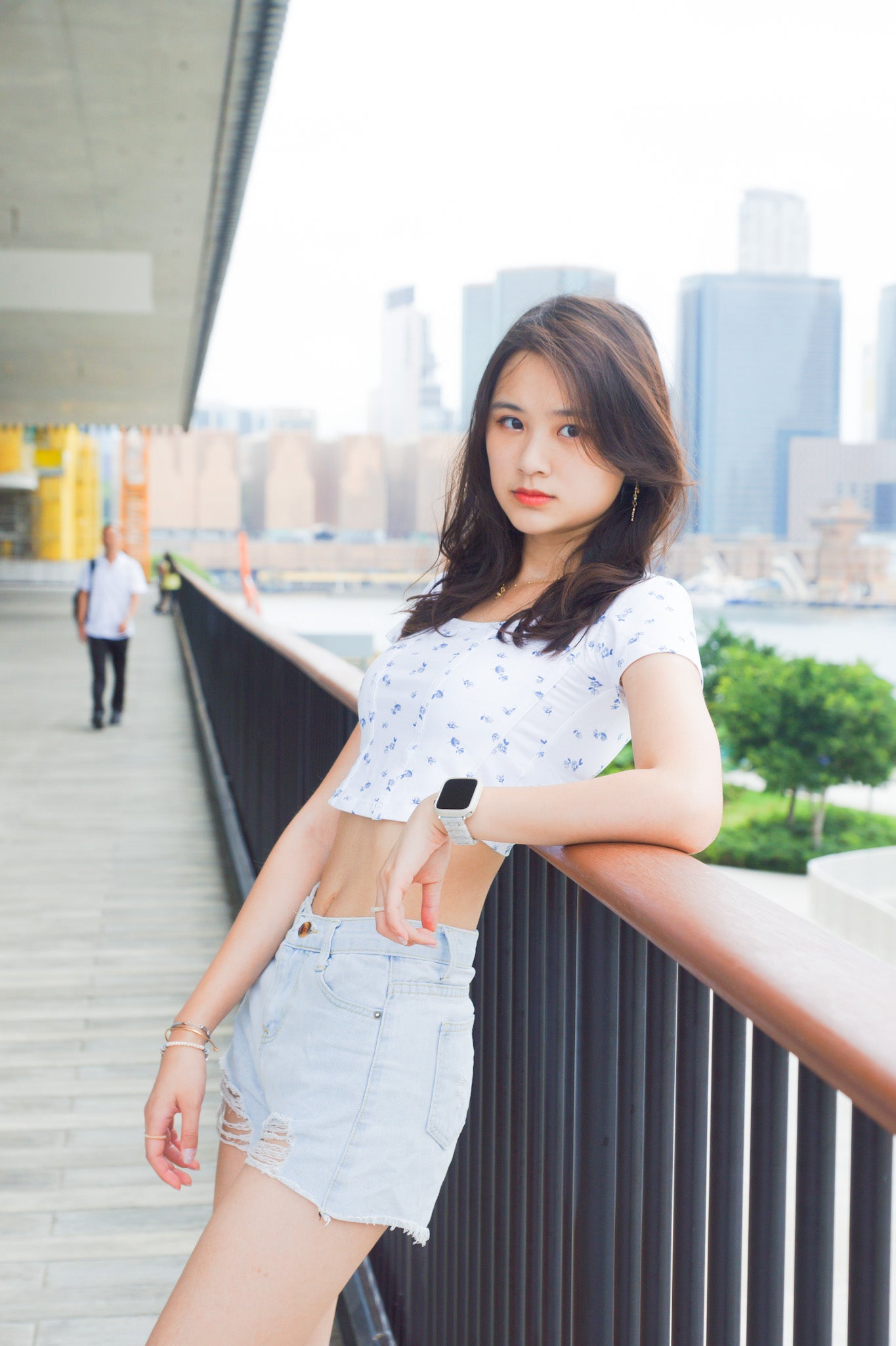 Slim Cut Floral Top