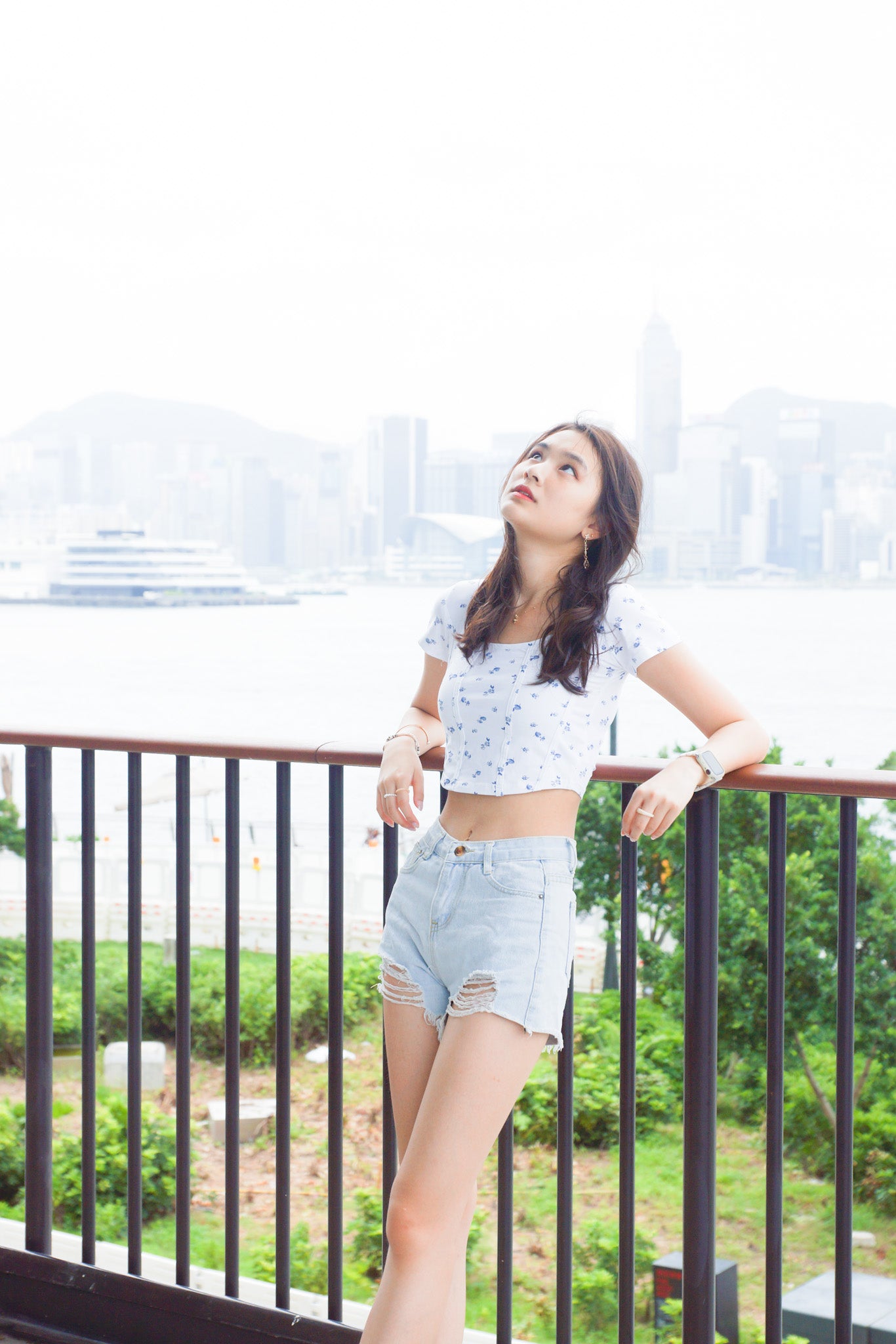 Slim Cut Floral Top