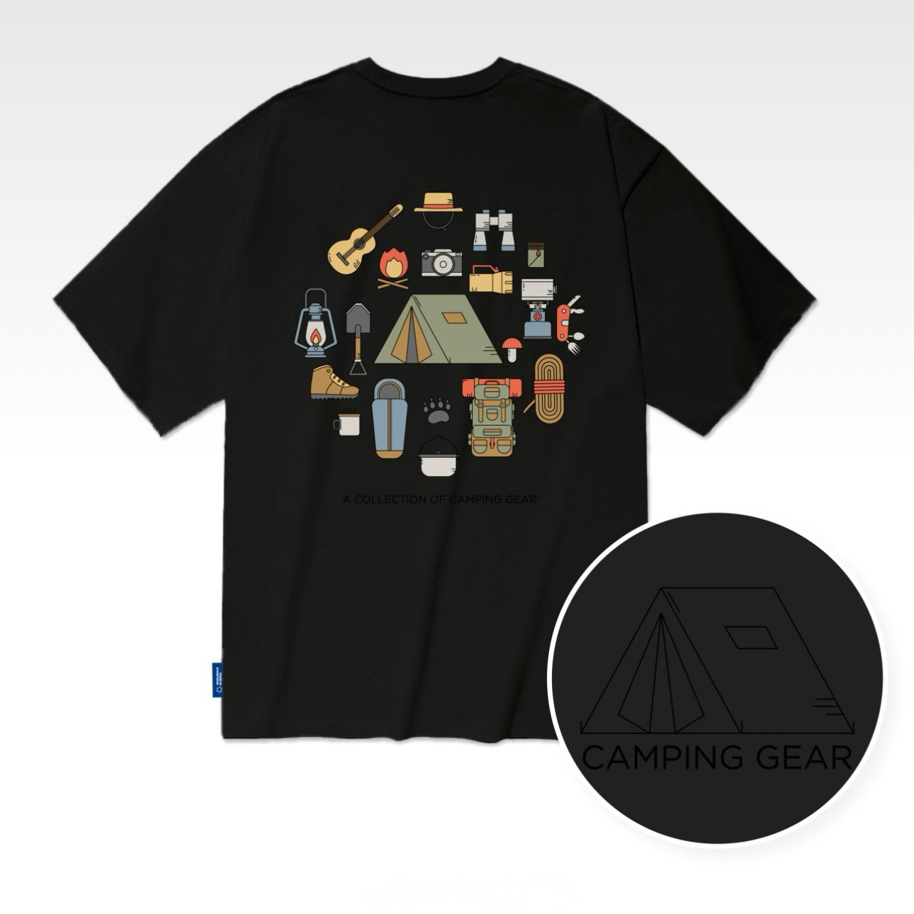 CAMPING Unisex Tee