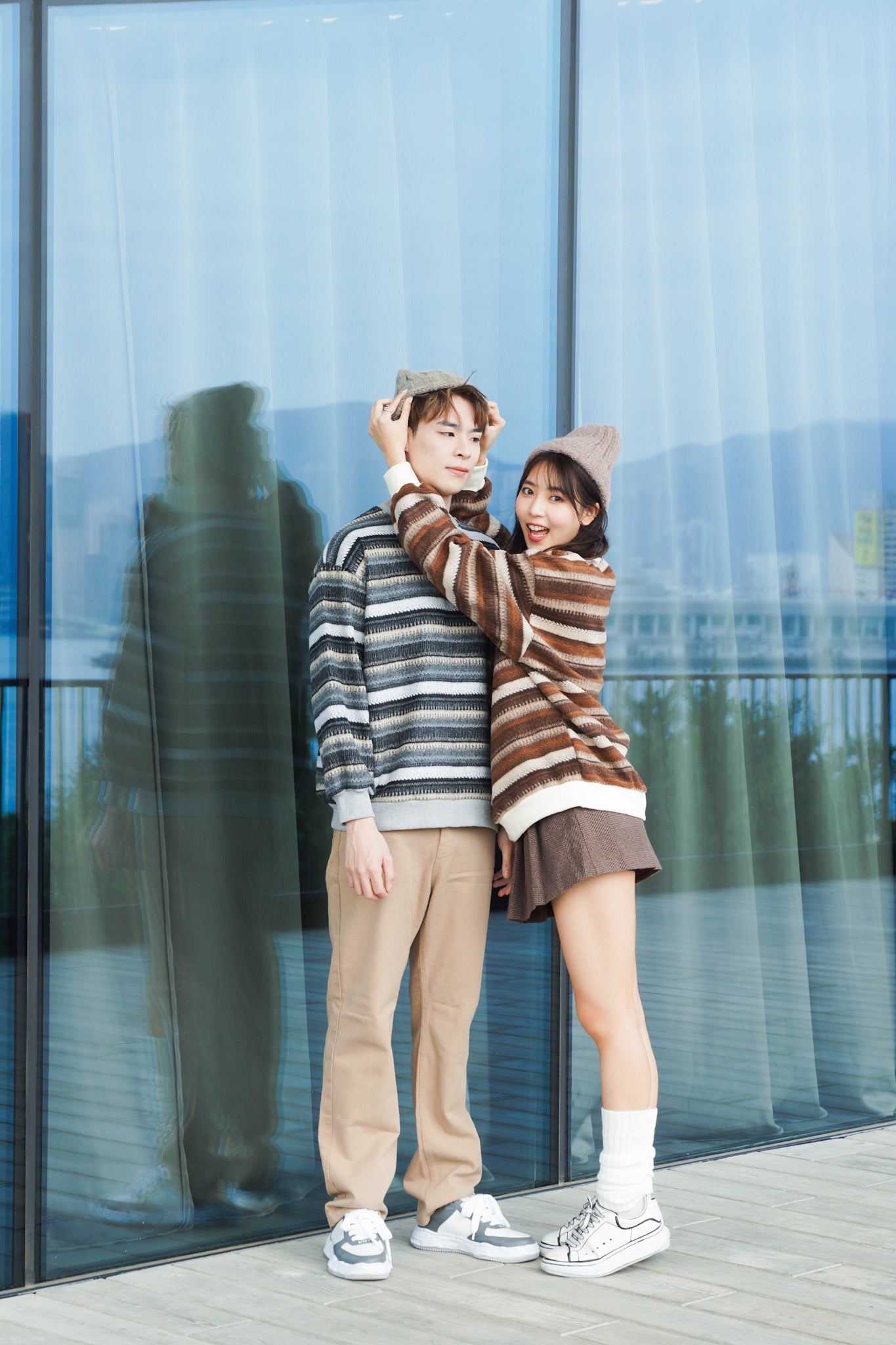 Talulla Stripe Knit Sweater
