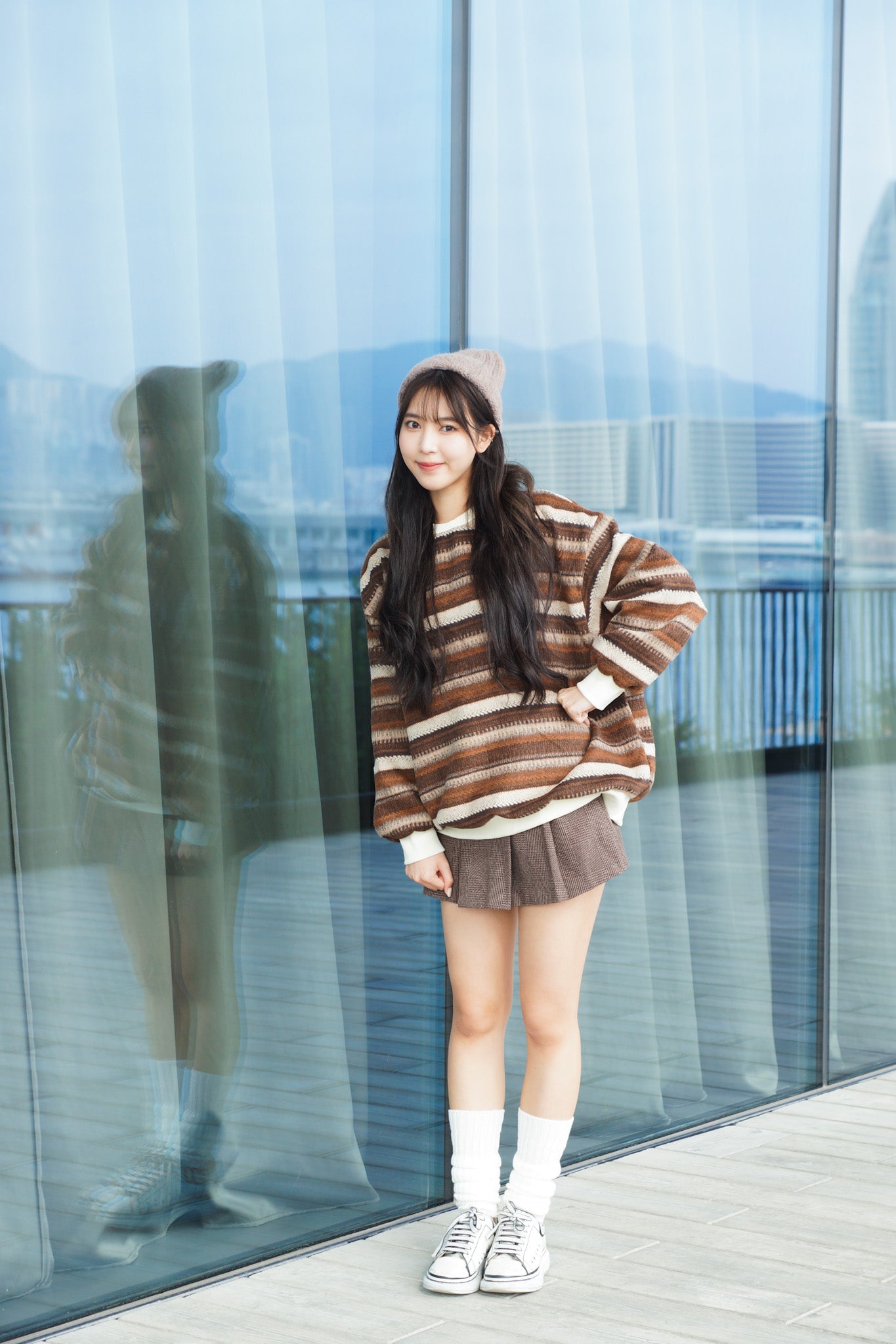 Talulla Stripe Knit Sweater
