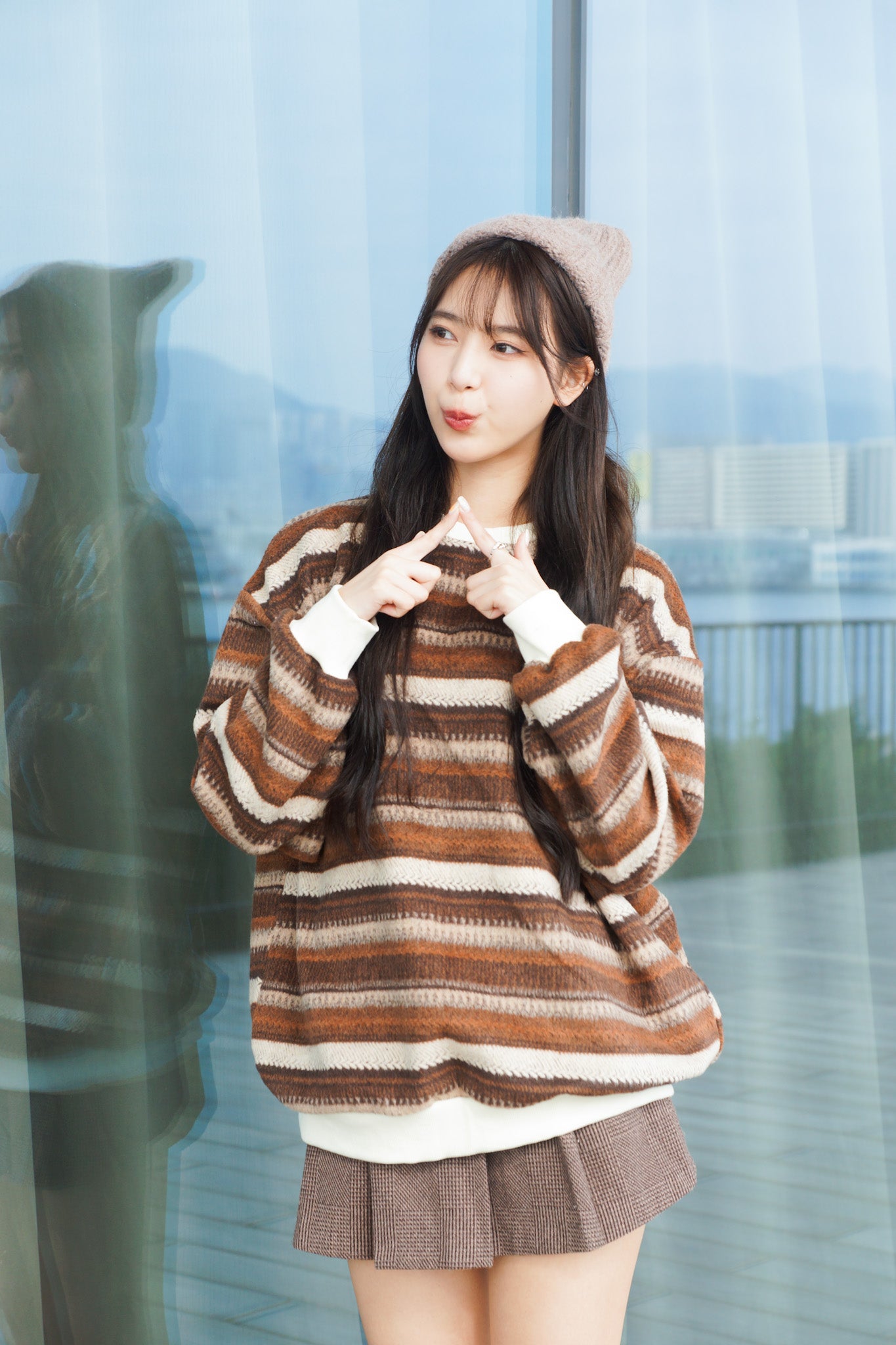 Talulla Stripe Knit Sweater