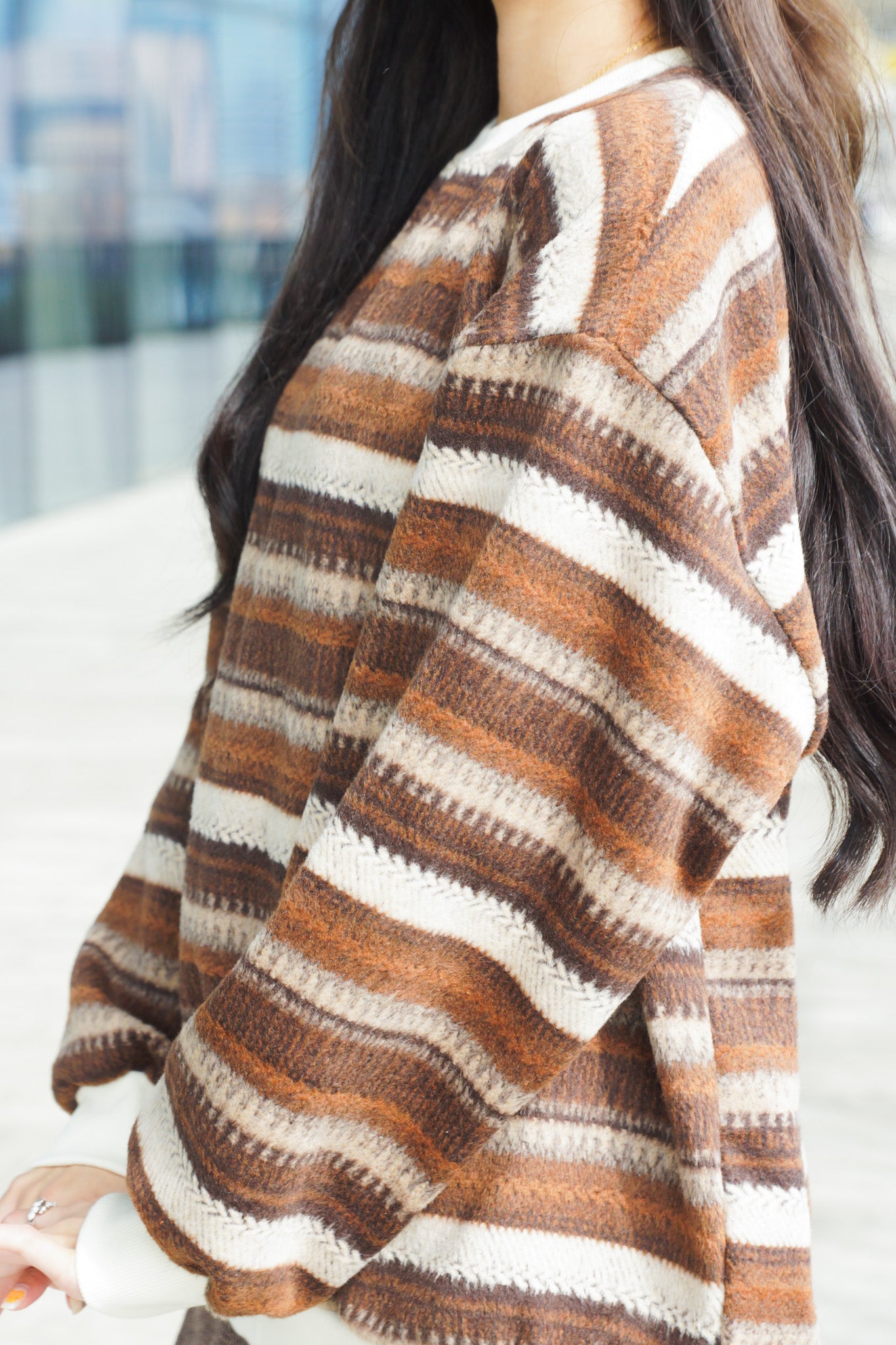 Talulla Stripe Knit Sweater