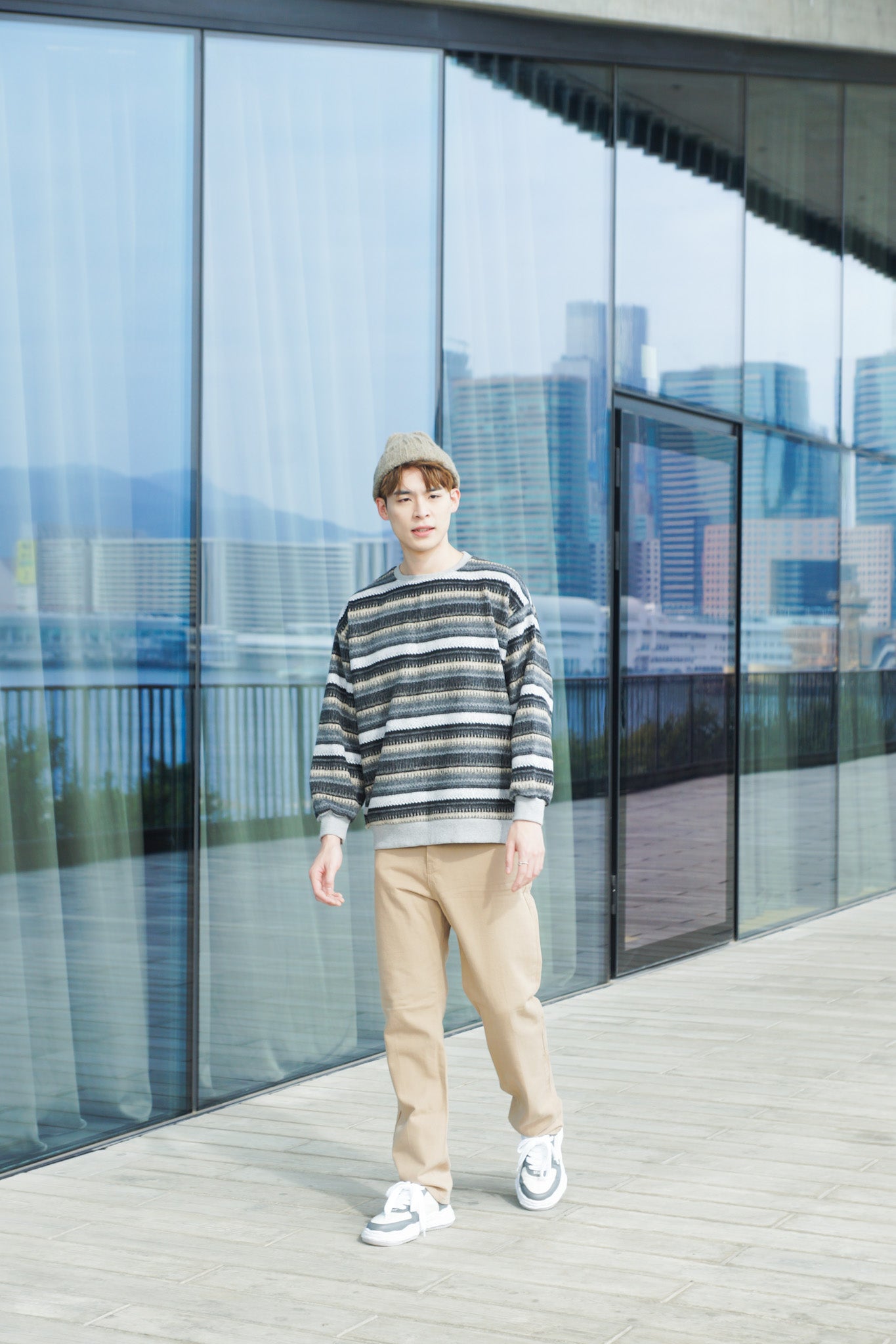 Talulla Stripe Knit Sweater