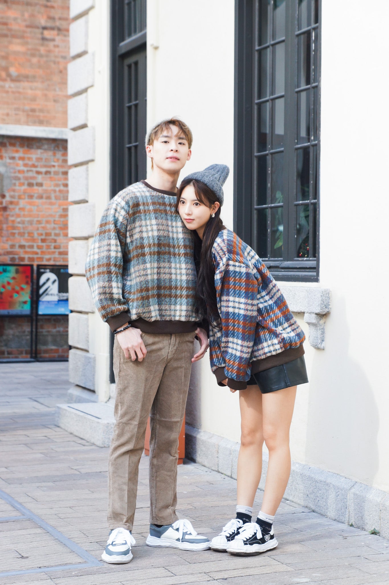 Winta Checker Style Sweater