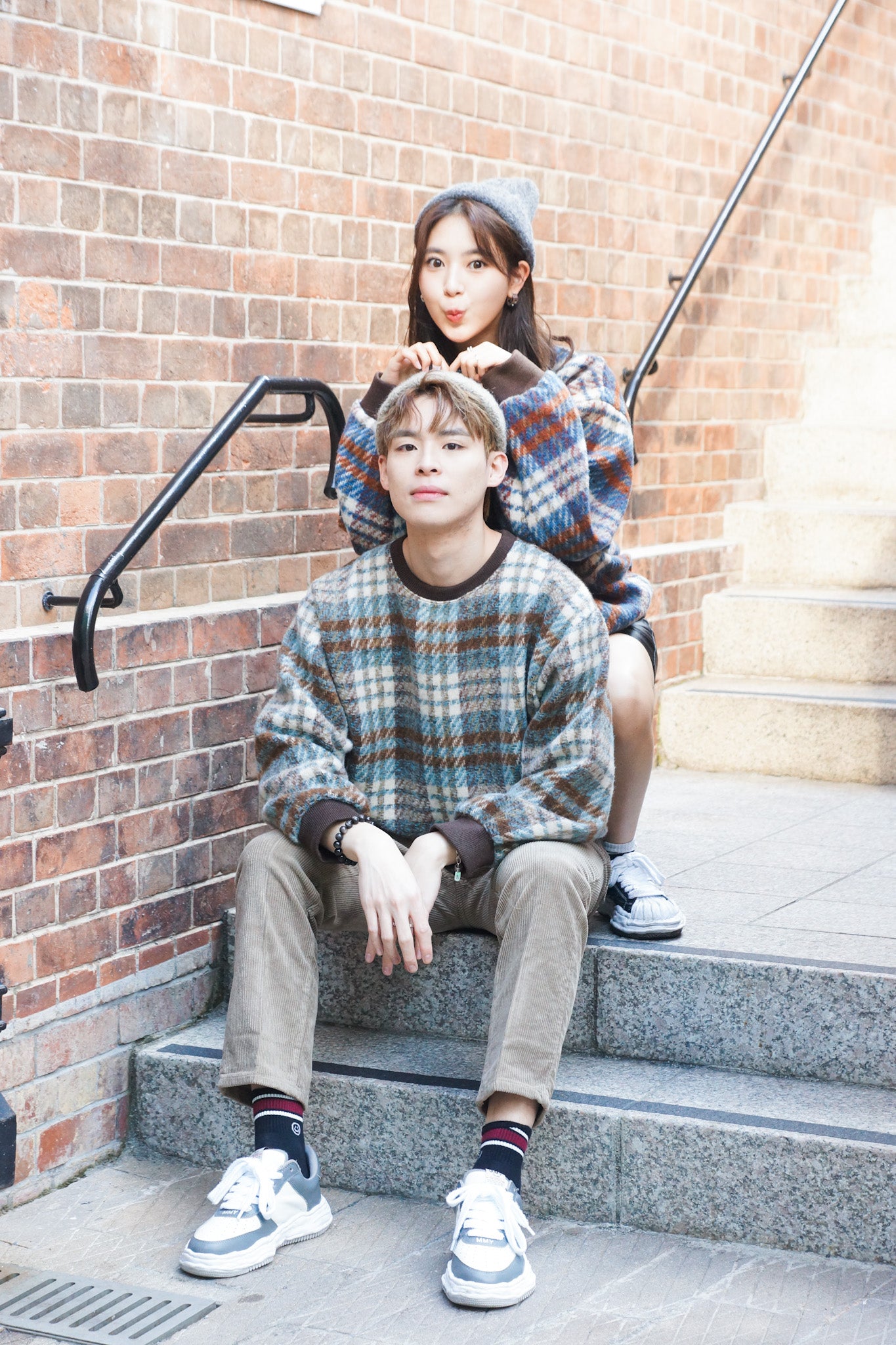 Winta Checker Style Sweater