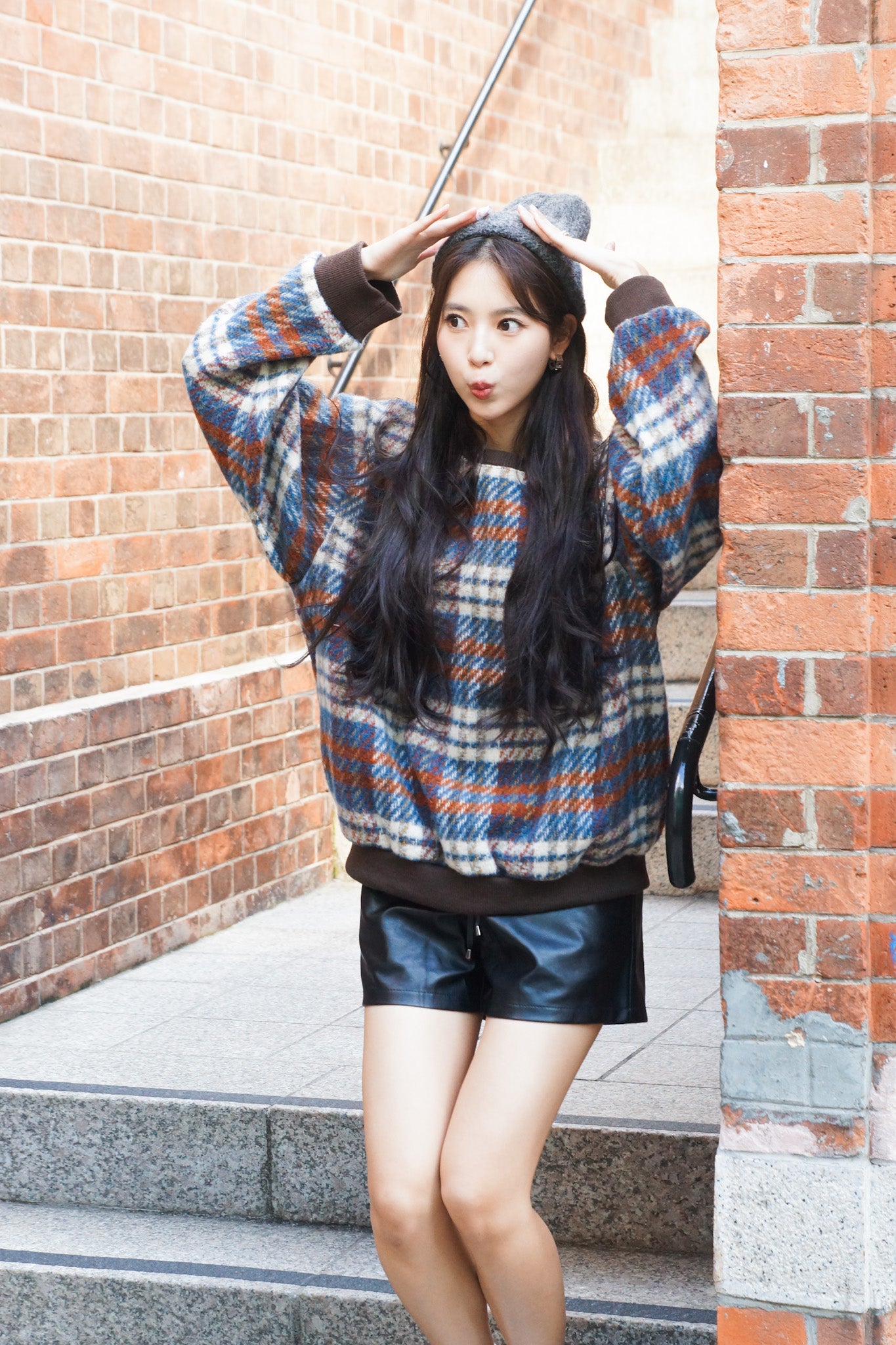 Winta Checker Style Sweater