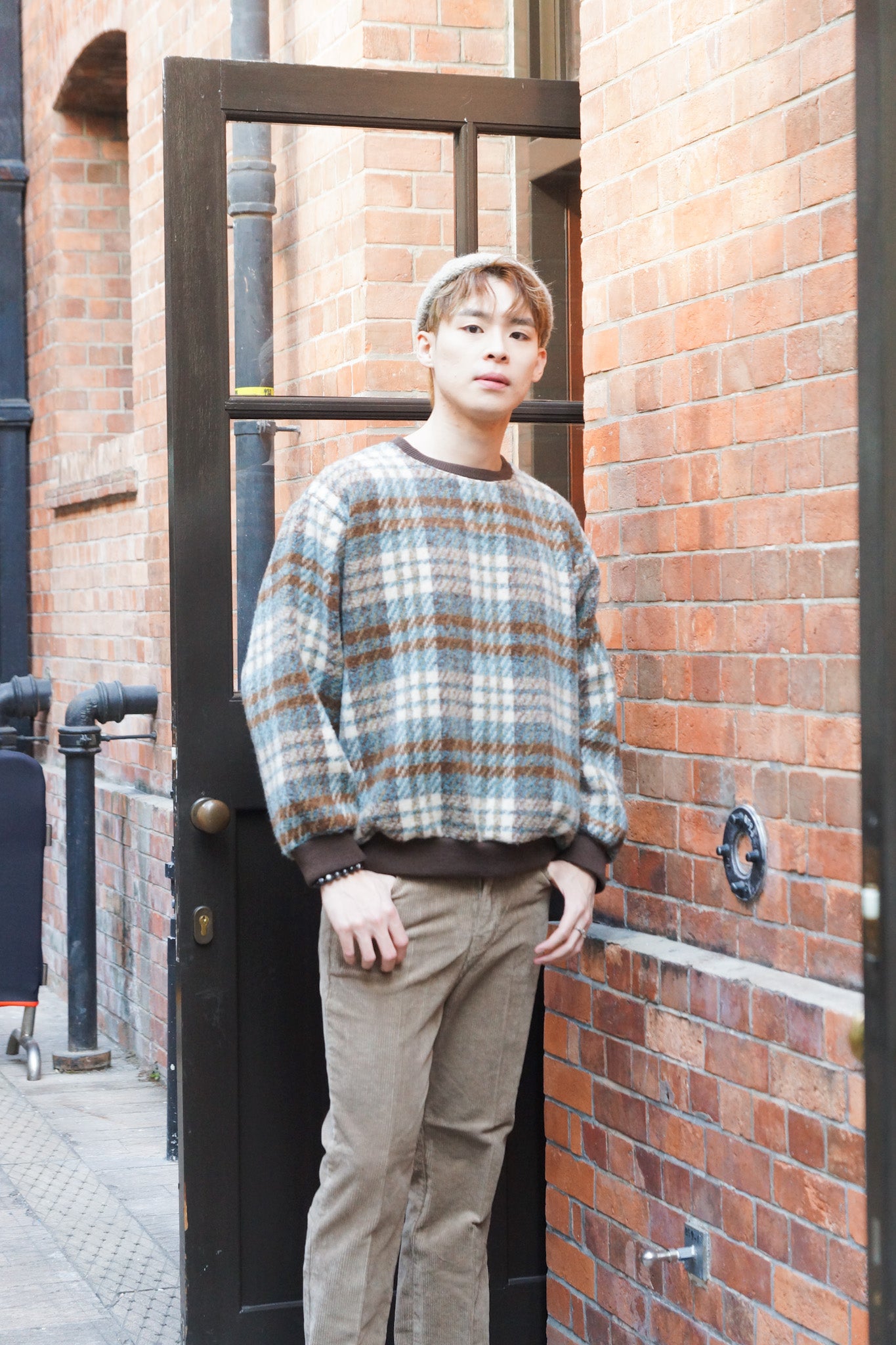 Winta Checker Style Sweater