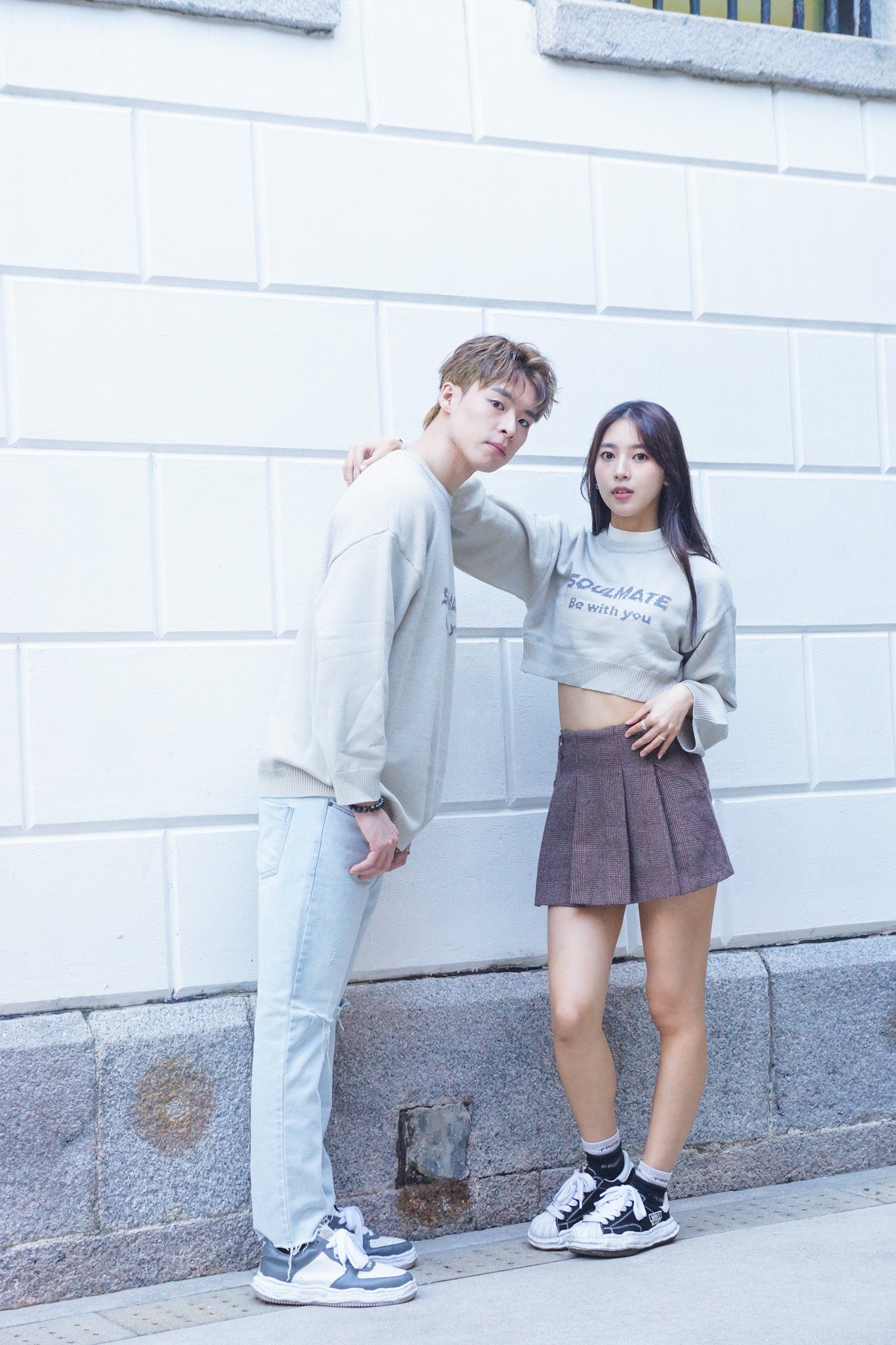 Be With You Cropped Knit Sweater