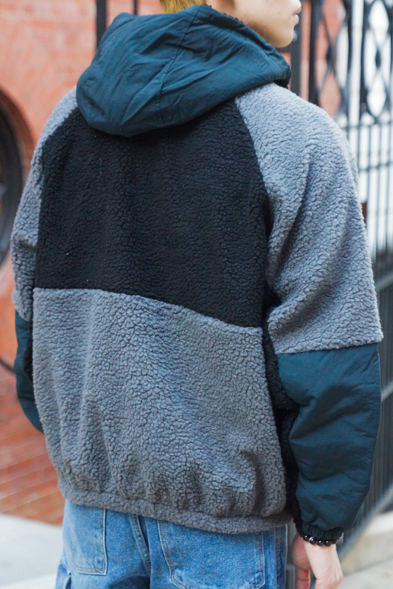 Groovy Unisex Blocked Hoodie