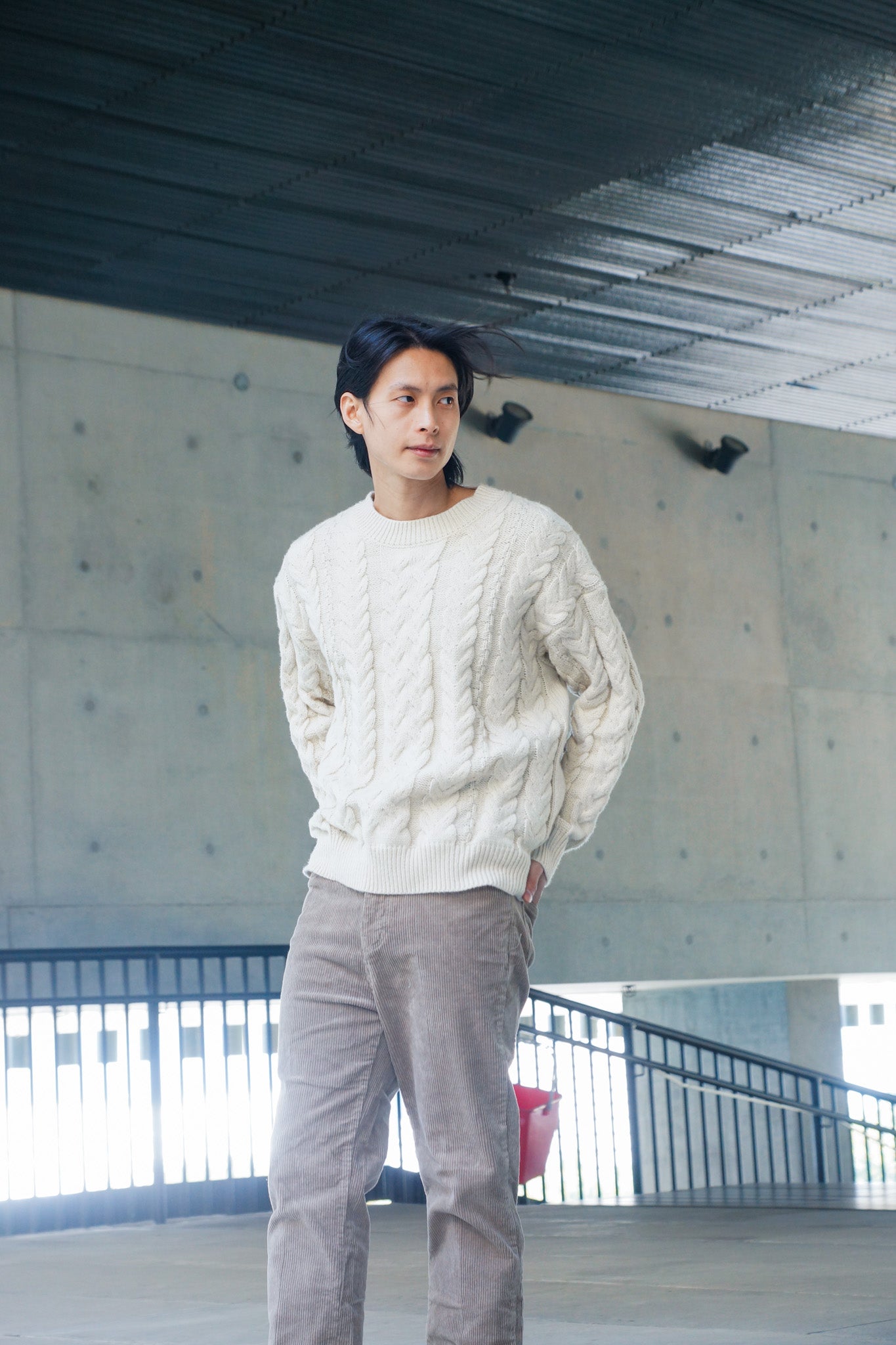 Eloise Basic Round-Neck Knit Sweater