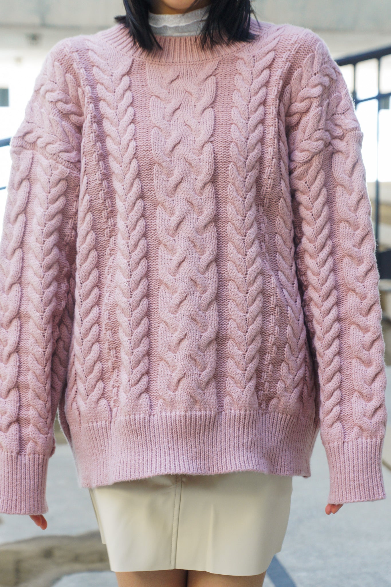 Eloise Basic Round-Neck Knit Sweater
