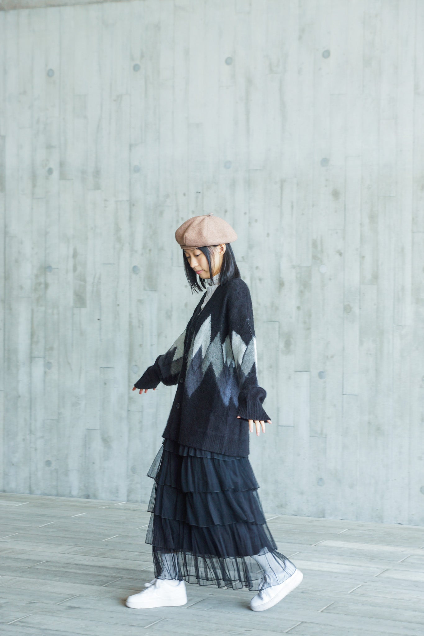 Aveline Fluffy Knit Cardigan