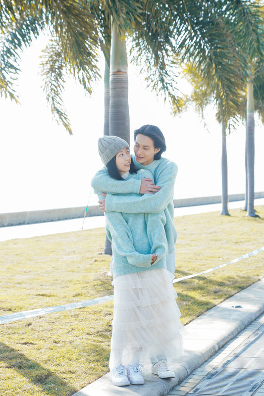 Cosette Round-Neck Knit Sweater