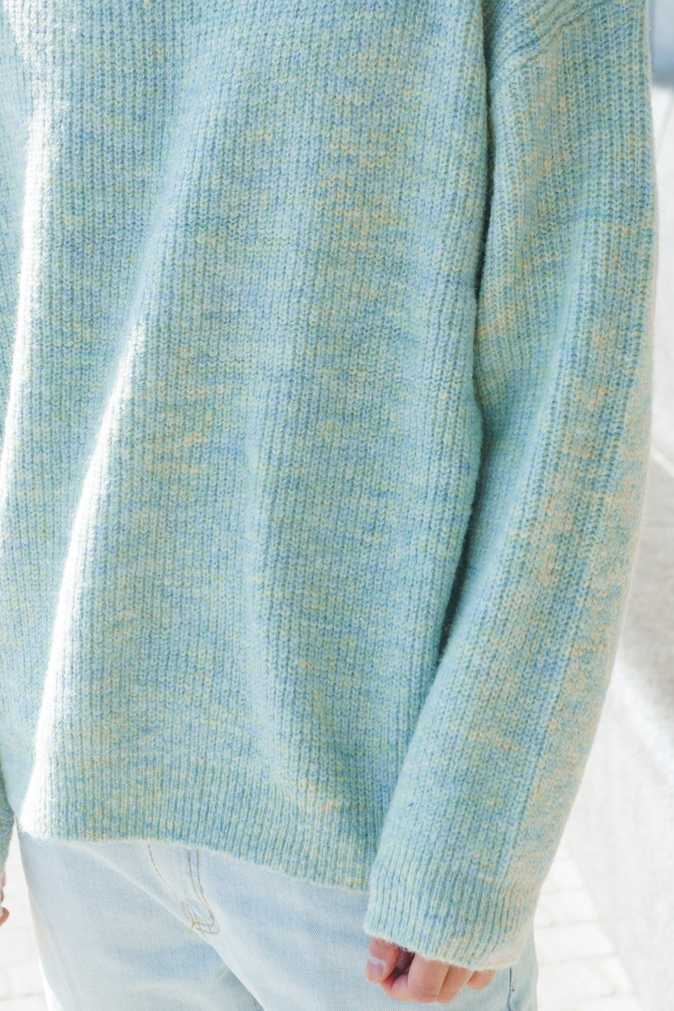 Cosette Round-Neck Knit Sweater