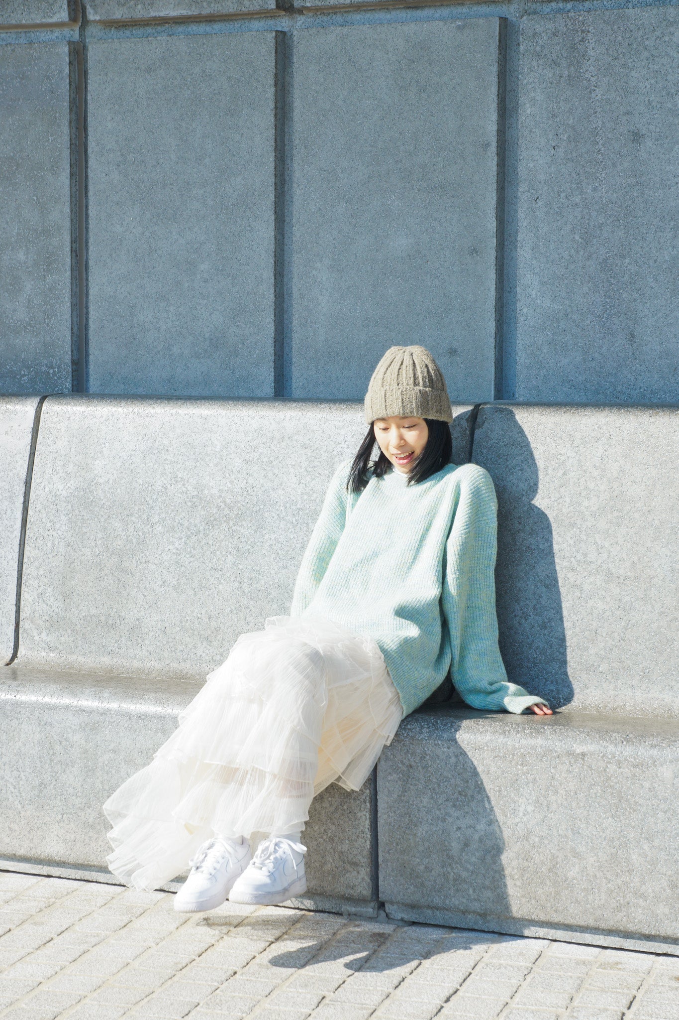 Cosette Round-Neck Knit Sweater