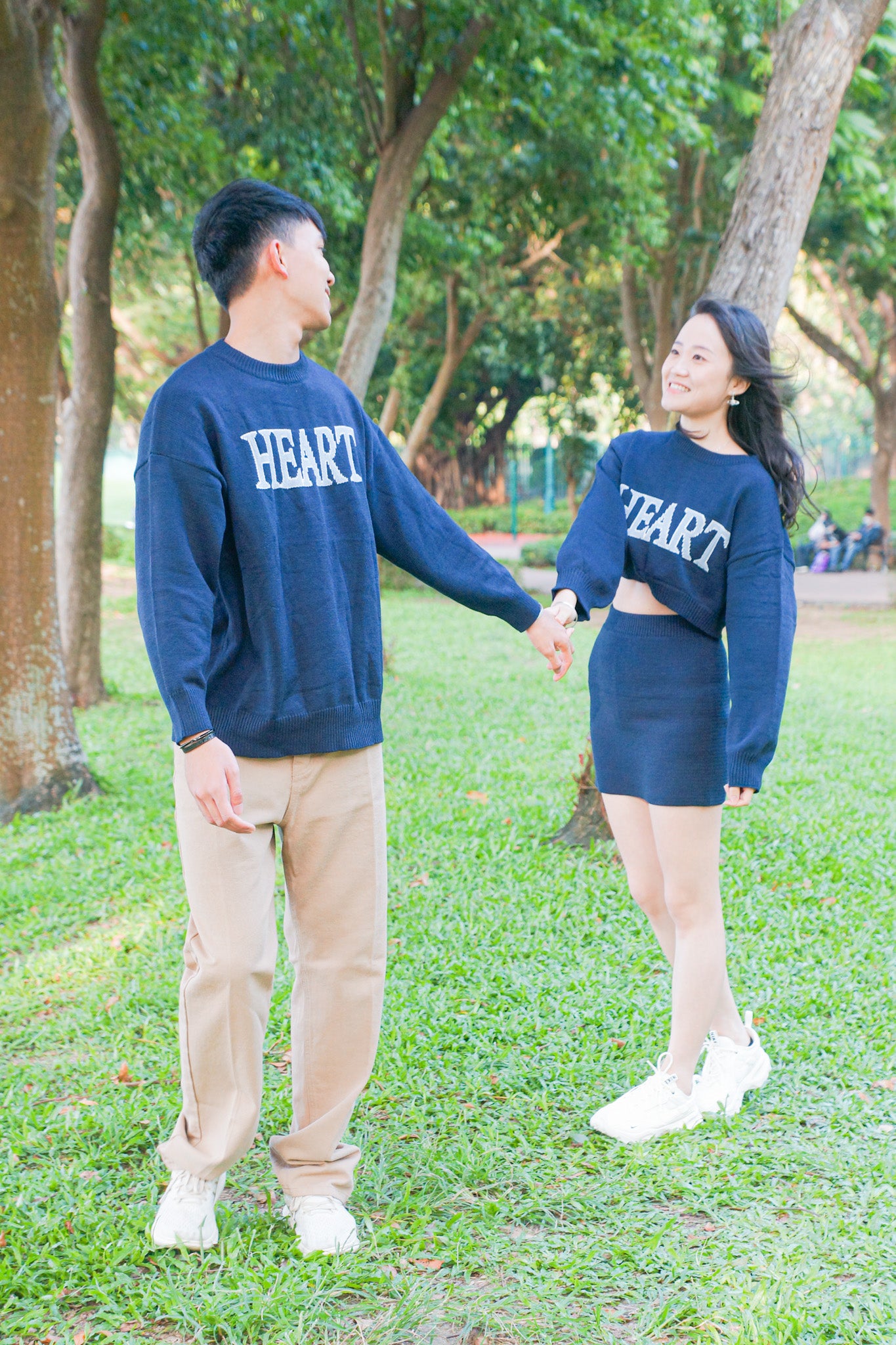 Sweetheart Cropped Knit Set - Apple’s Farm