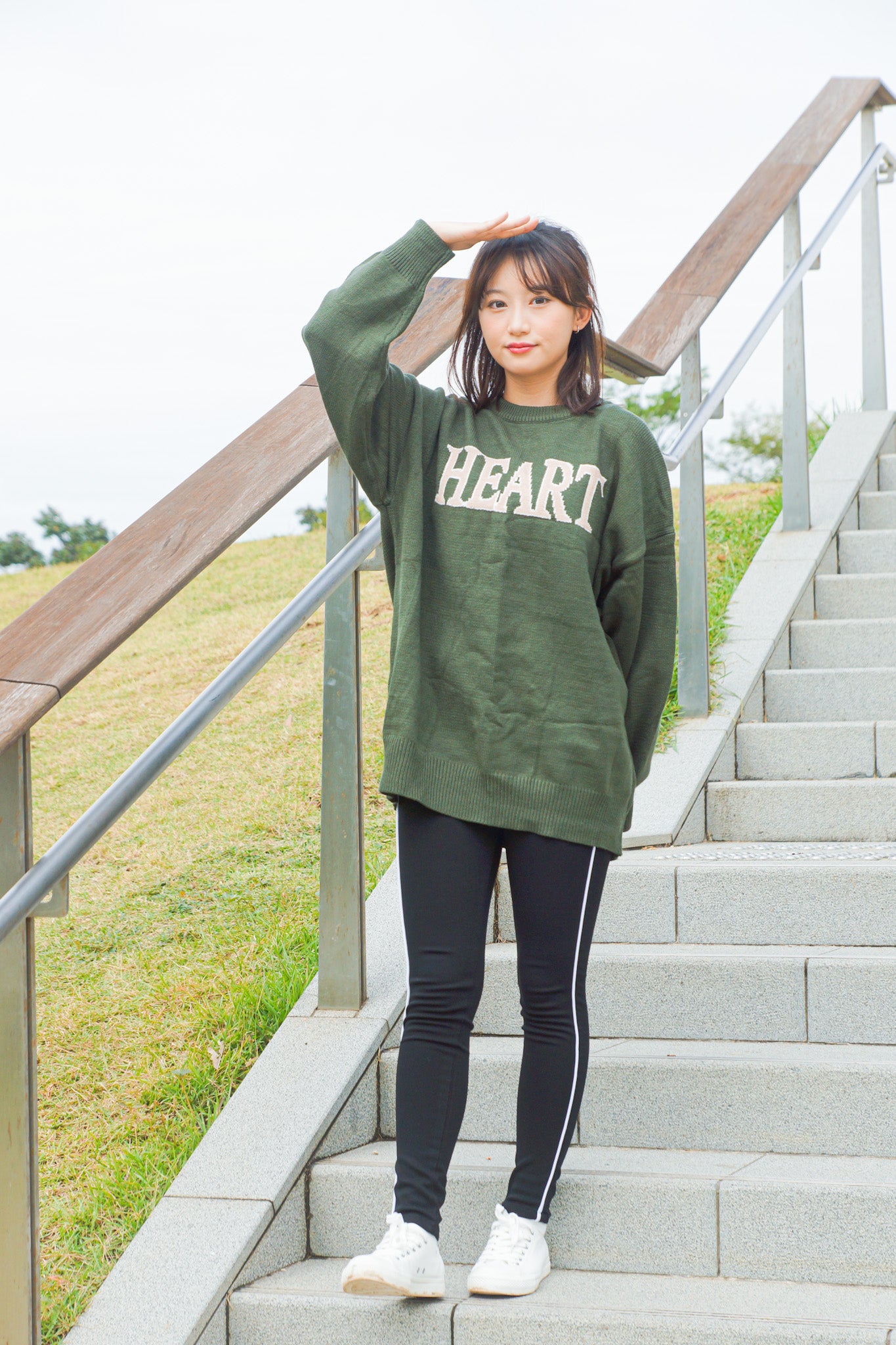 Sweetheart Oversized Sweater - Apple’s Farm