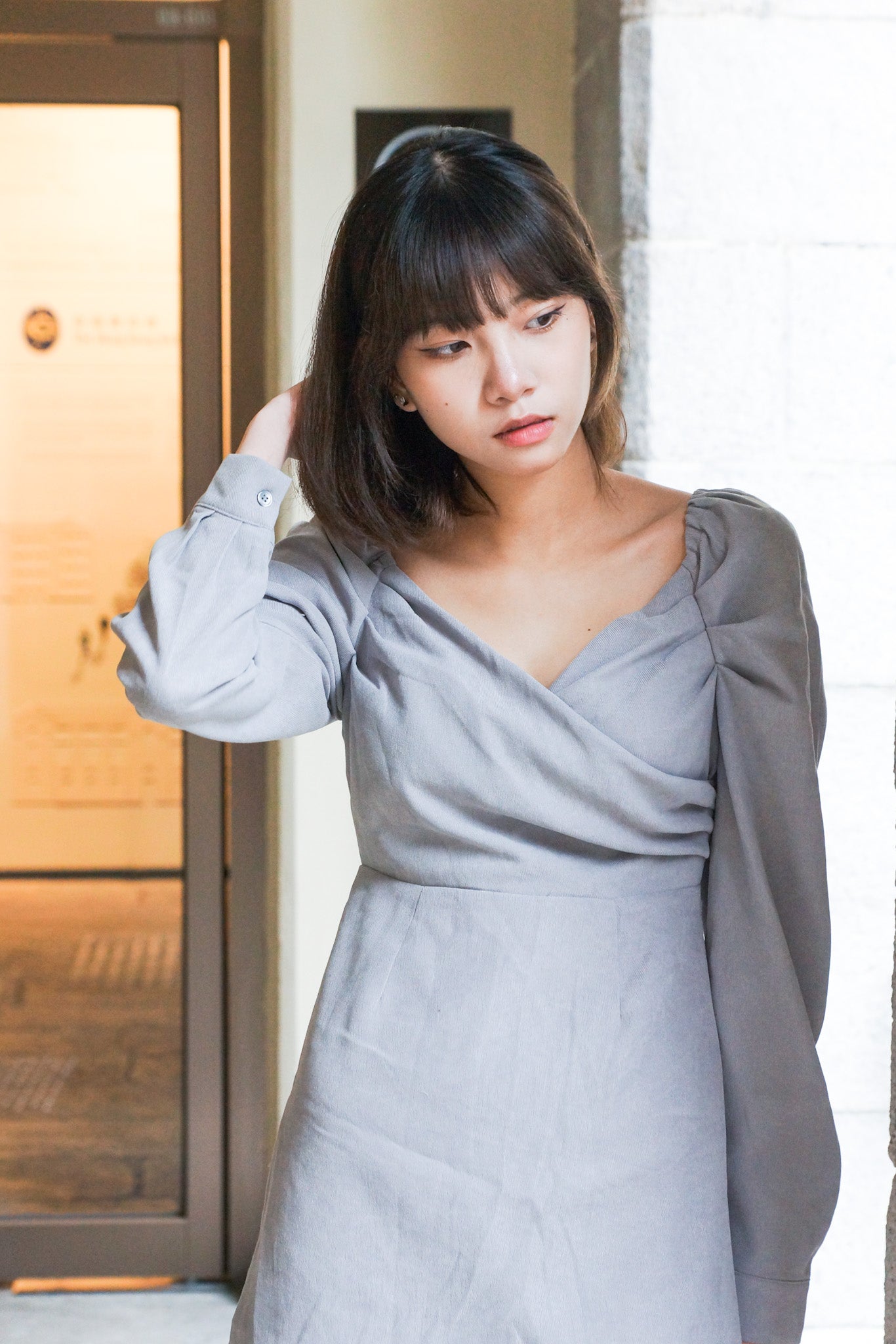 Violetta Wrapping Dress - Apple’s Farm
