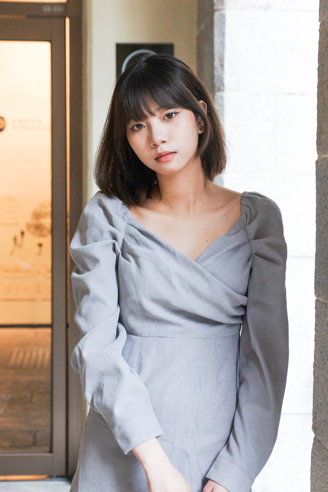 Violetta Wrapping Dress - Apple’s Farm