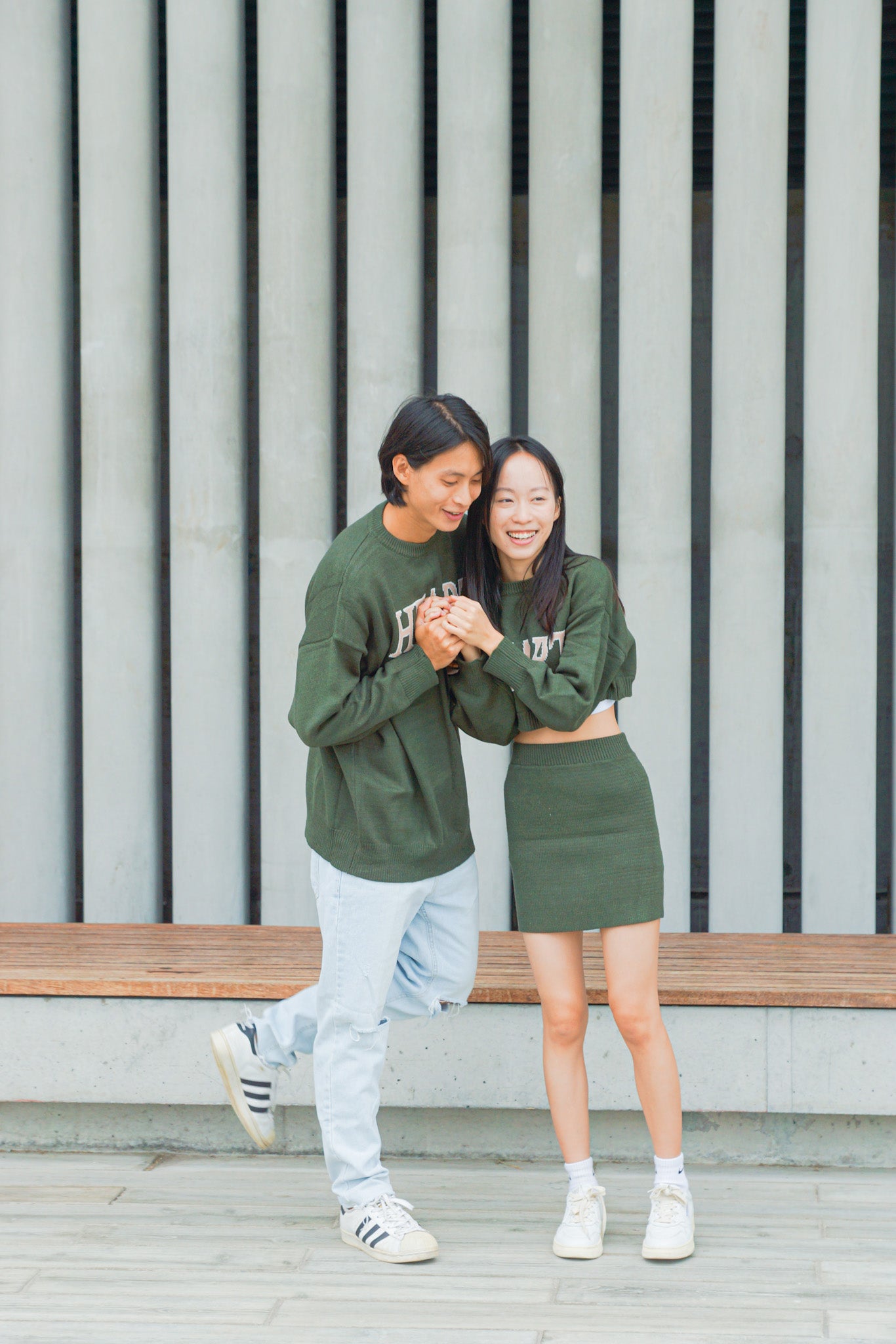 Sweetheart Cropped Knit Set - Apple’s Farm