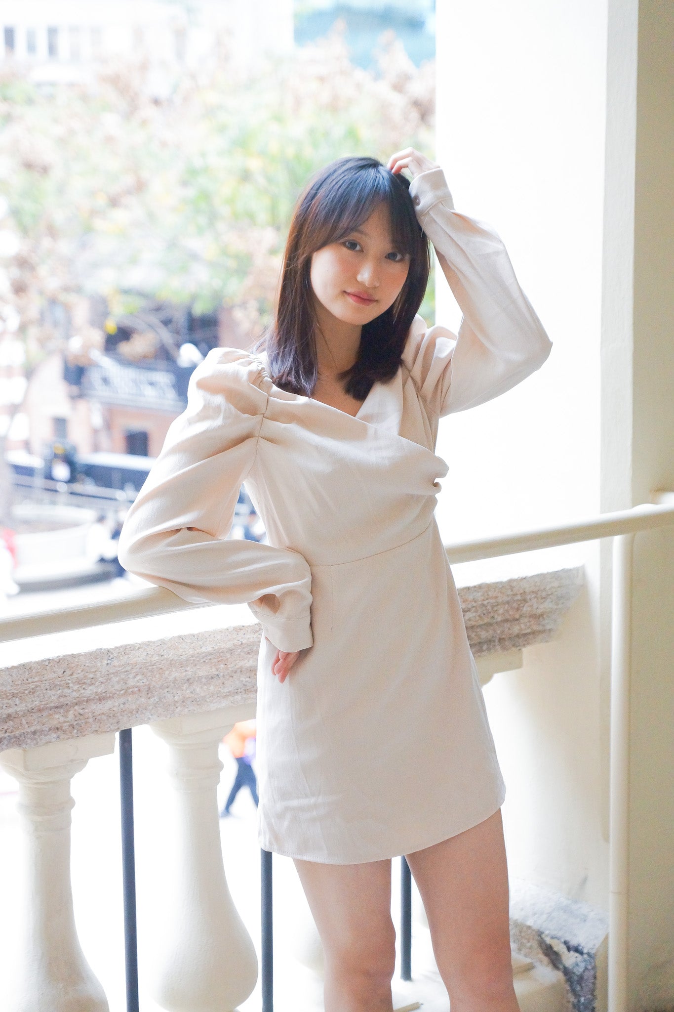 Violetta Wrapping Dress - Apple’s Farm