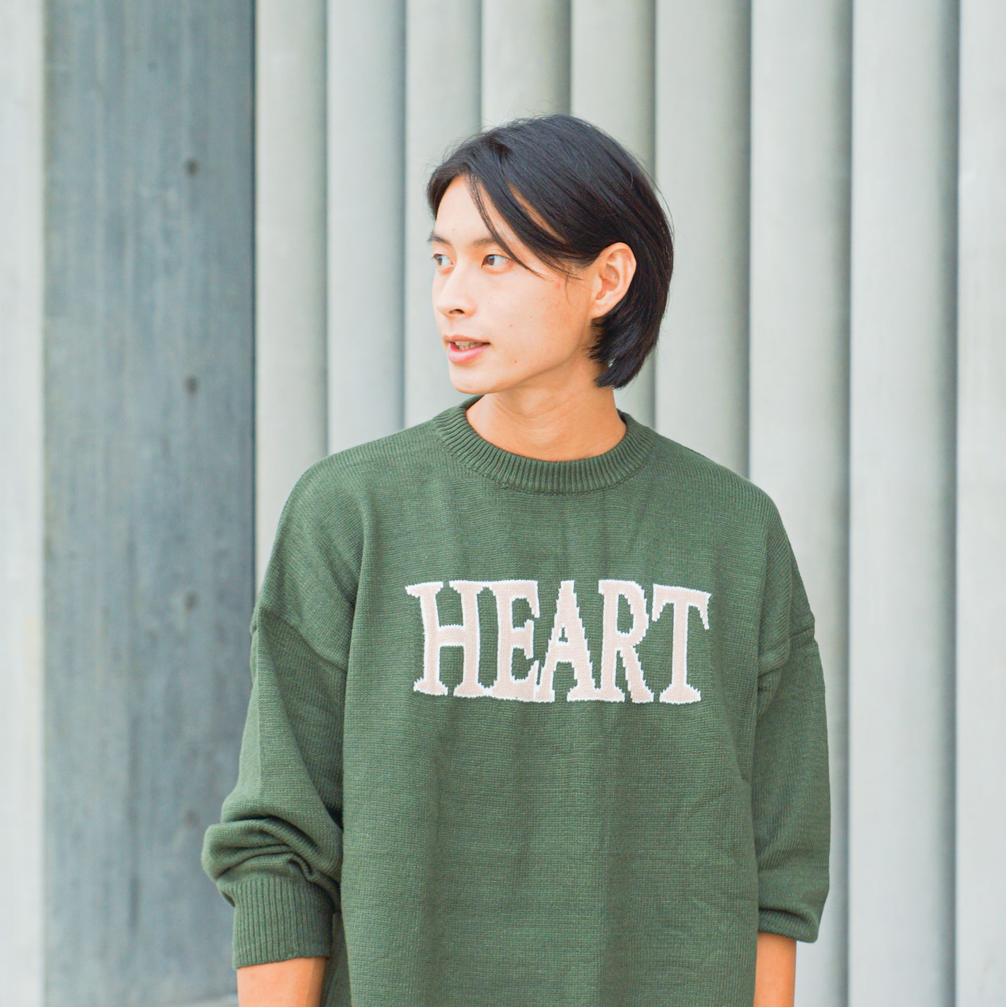Sweetheart Oversized Sweater - Apple’s Farm