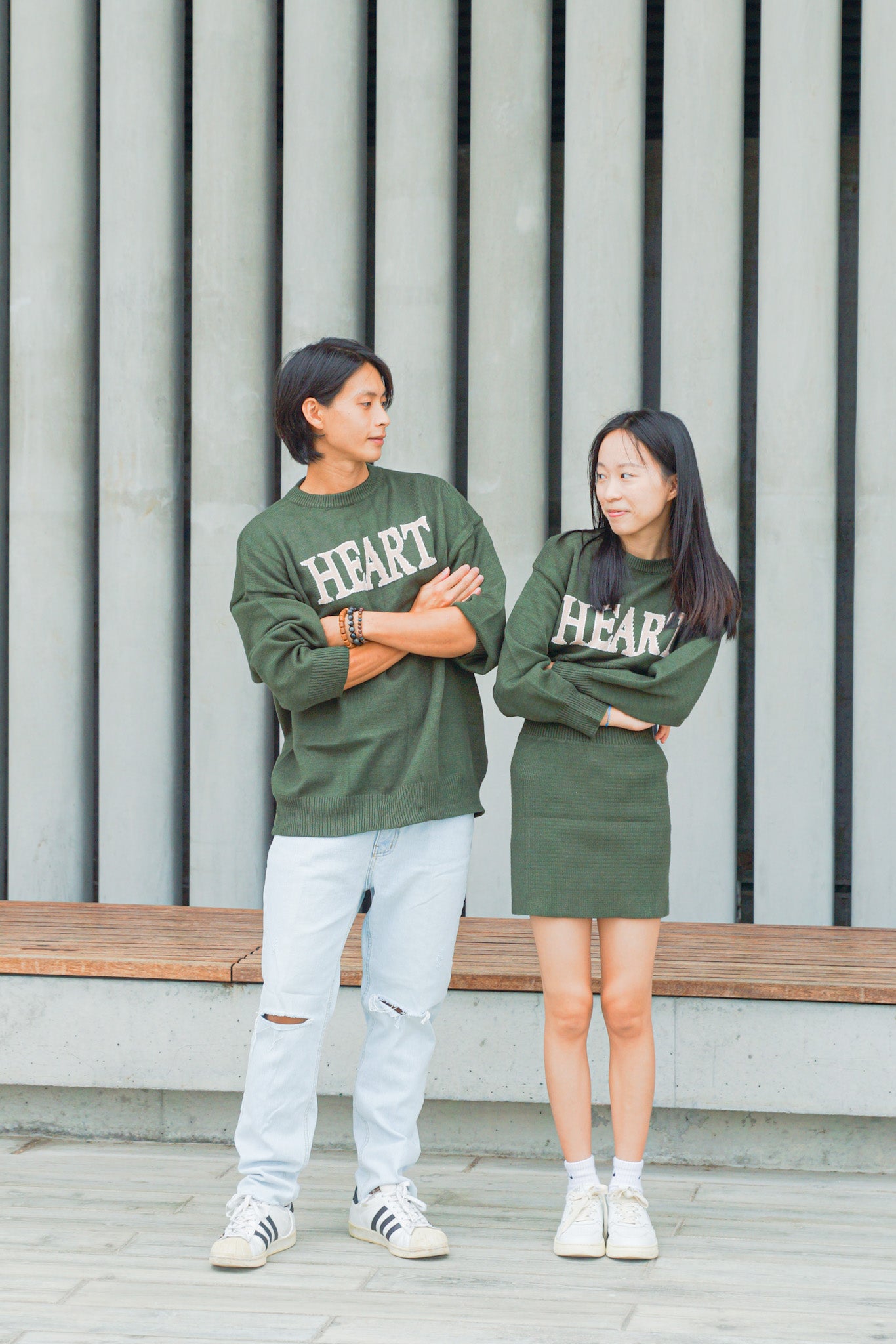 Sweetheart Cropped Knit Set - Apple’s Farm