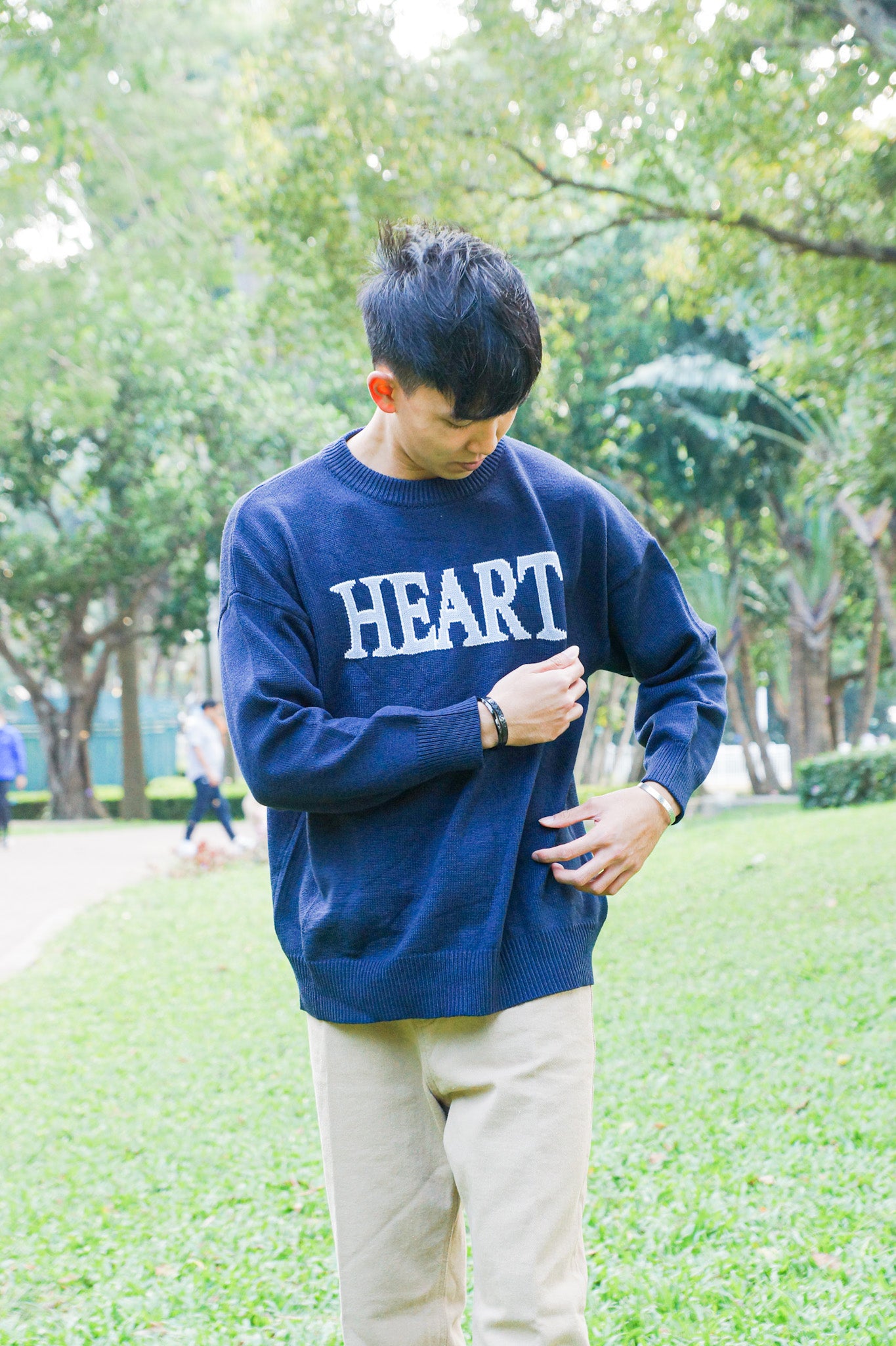 Sweetheart Oversized Sweater - Apple’s Farm