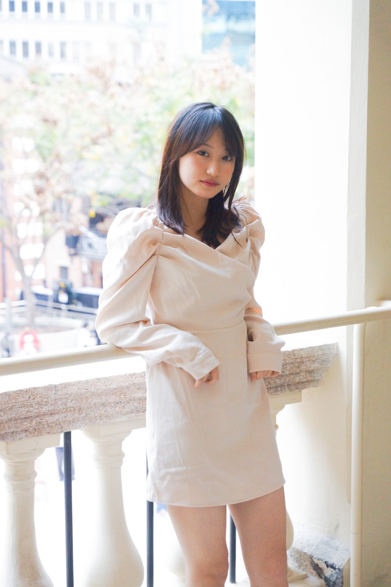 Violetta Wrapping Dress - Apple’s Farm