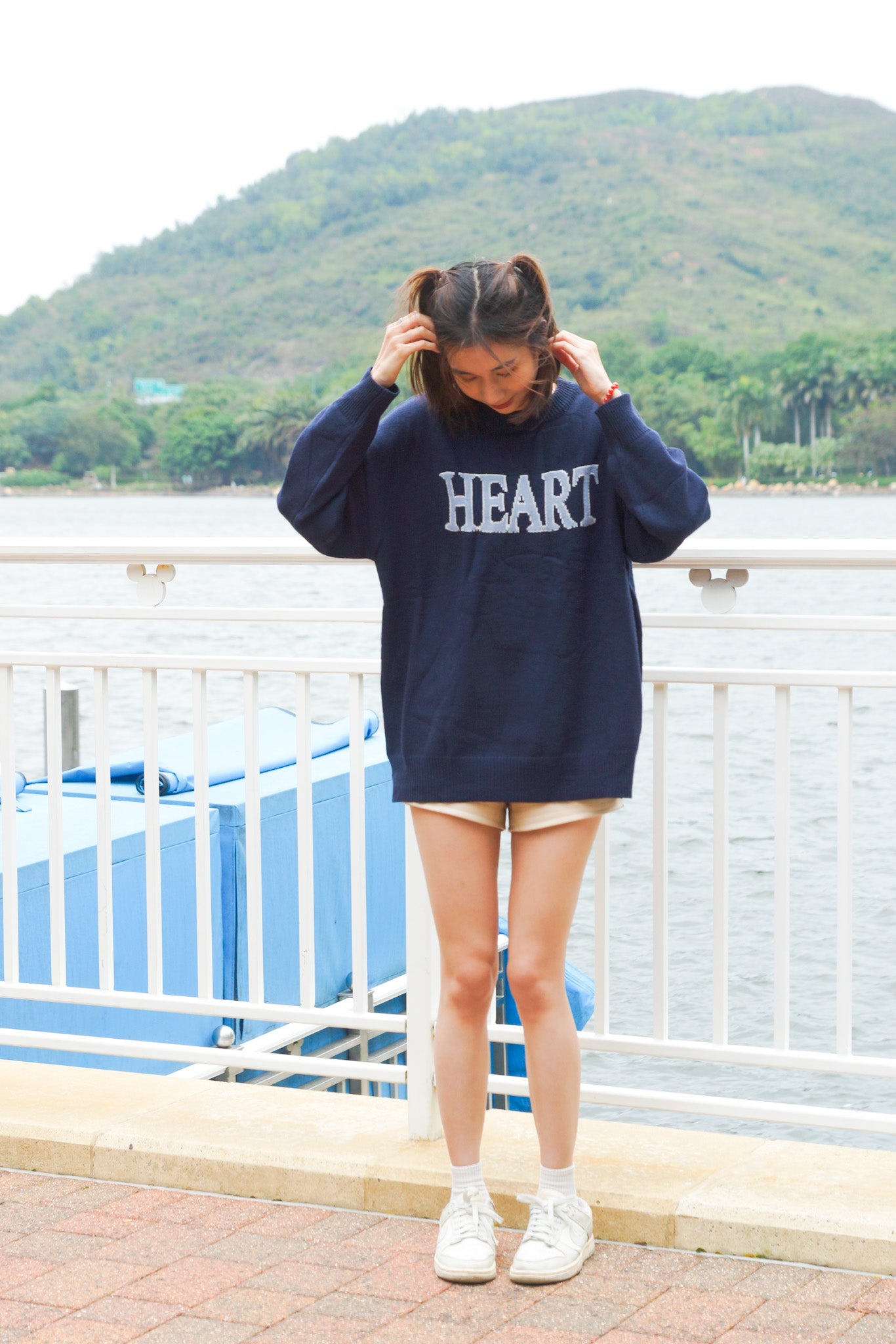 Sweetheart Oversized Sweater - Apple’s Farm