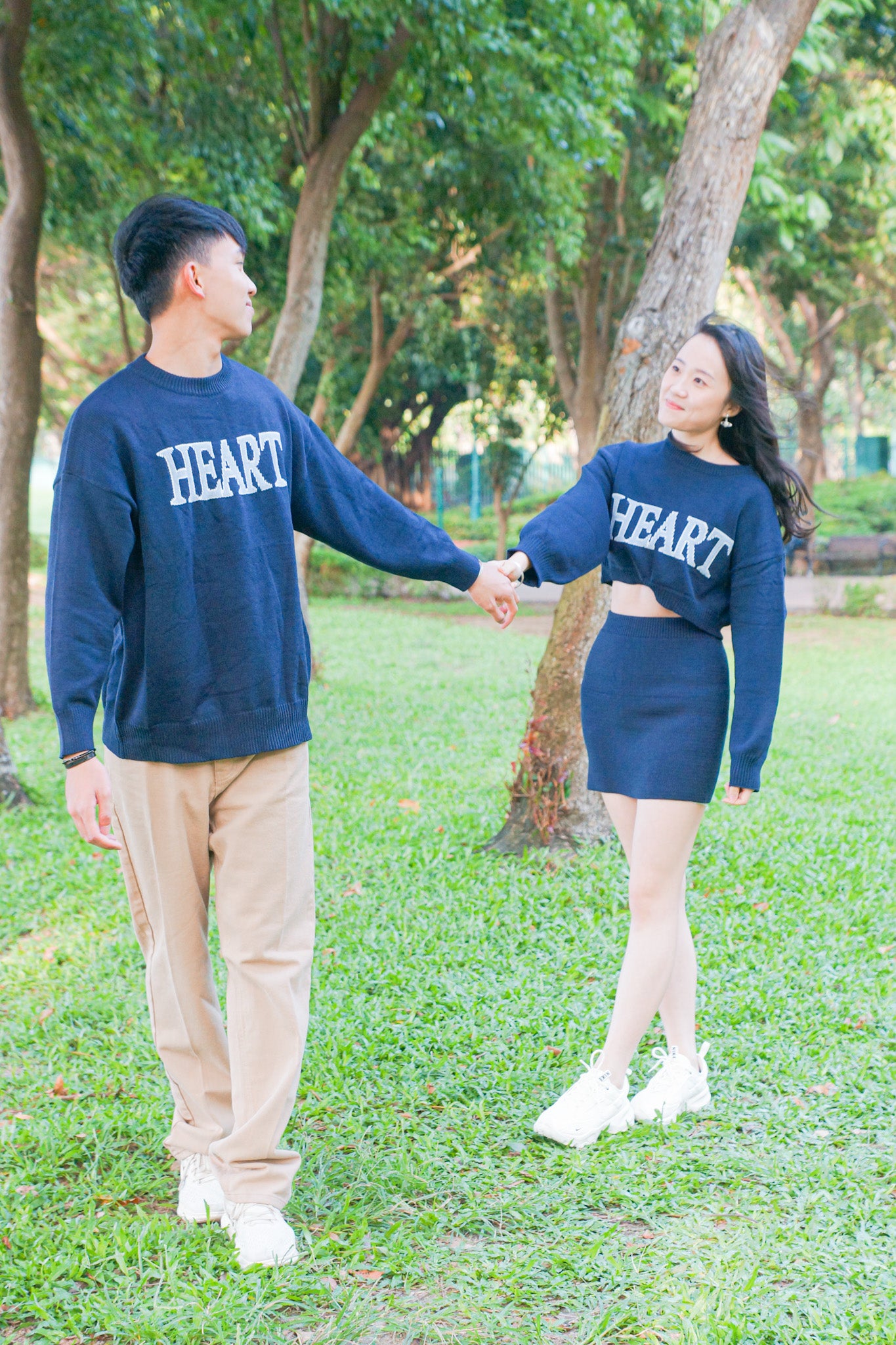 Sweetheart Cropped Knit Set - Apple’s Farm