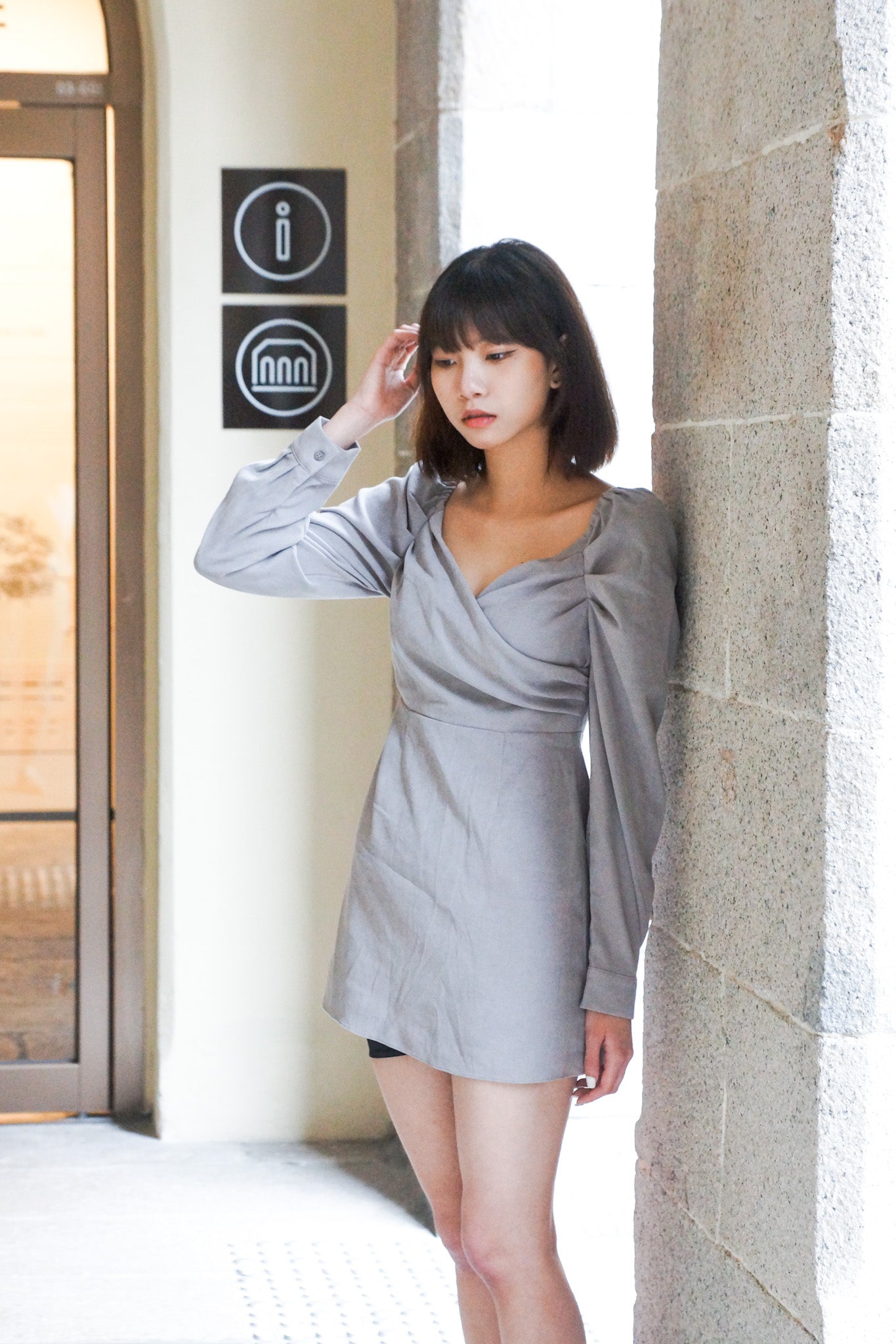 Violetta Wrapping Dress - Apple’s Farm