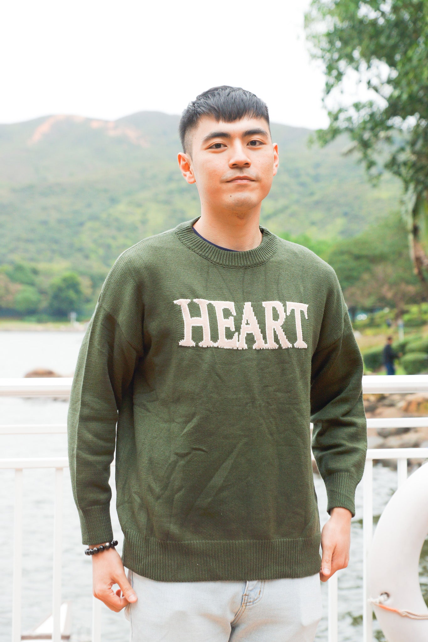 Sweetheart Oversized Sweater - Apple’s Farm