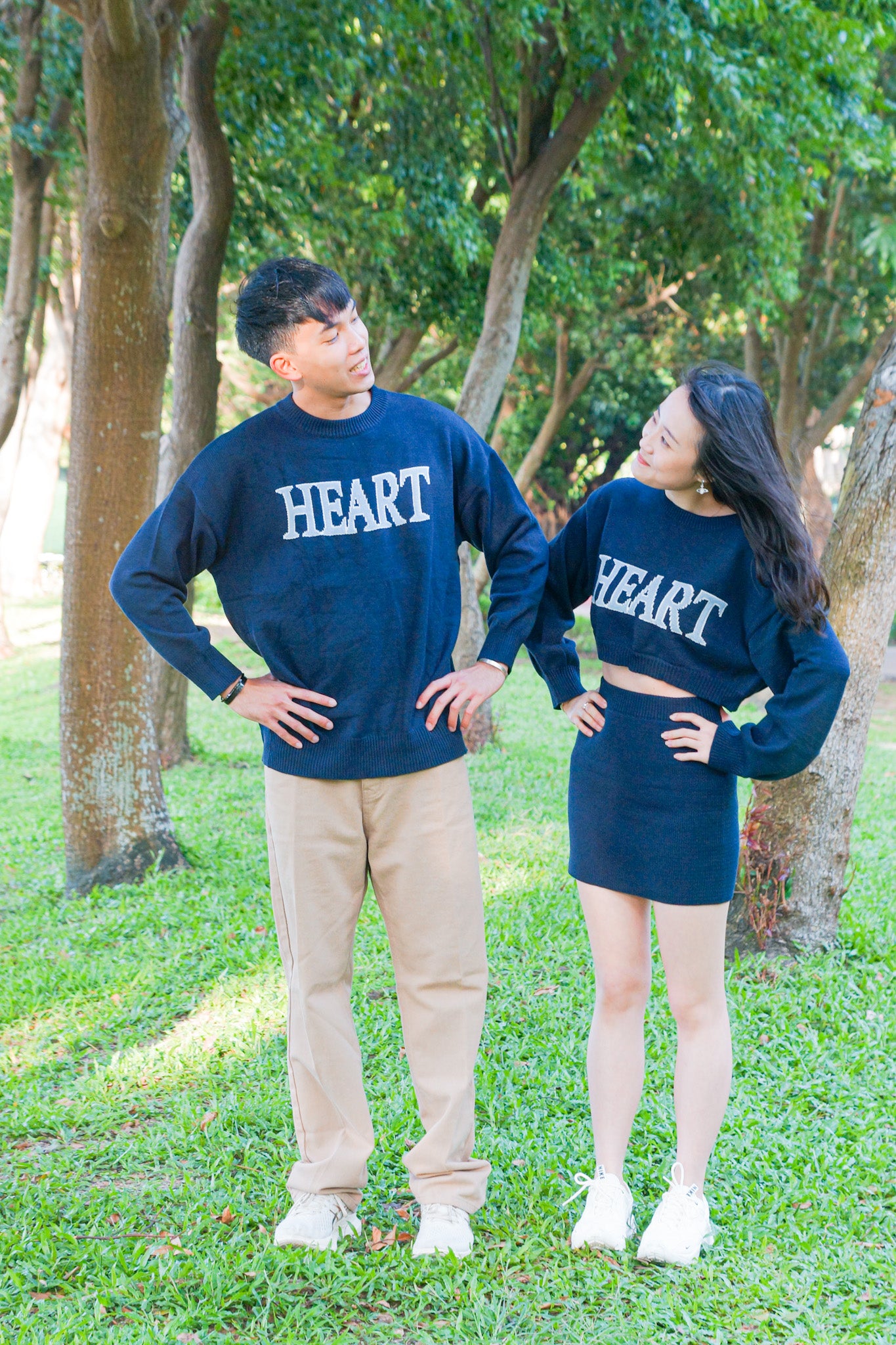 Sweetheart Cropped Knit Set - Apple’s Farm