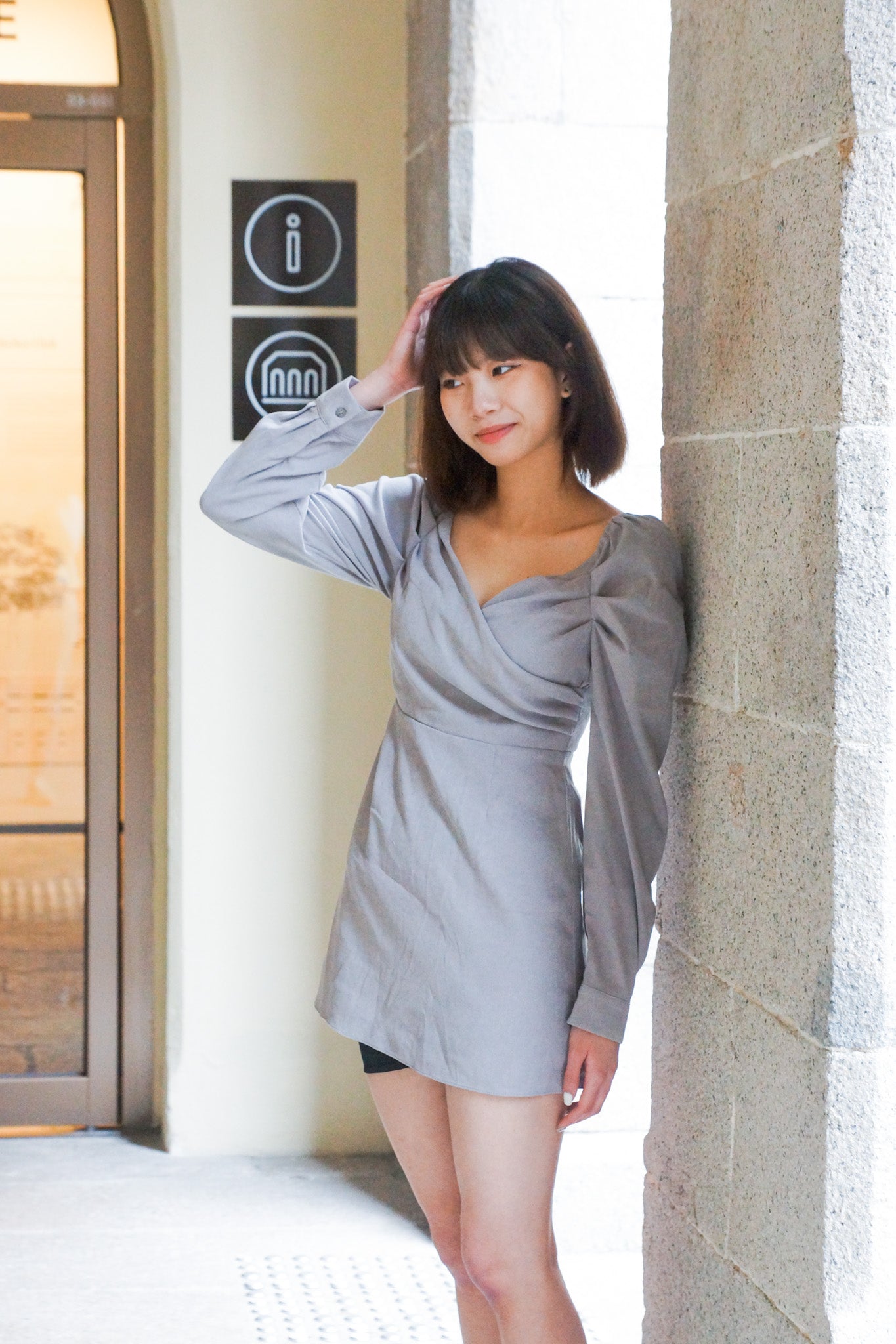 Violetta Wrapping Dress - Apple’s Farm