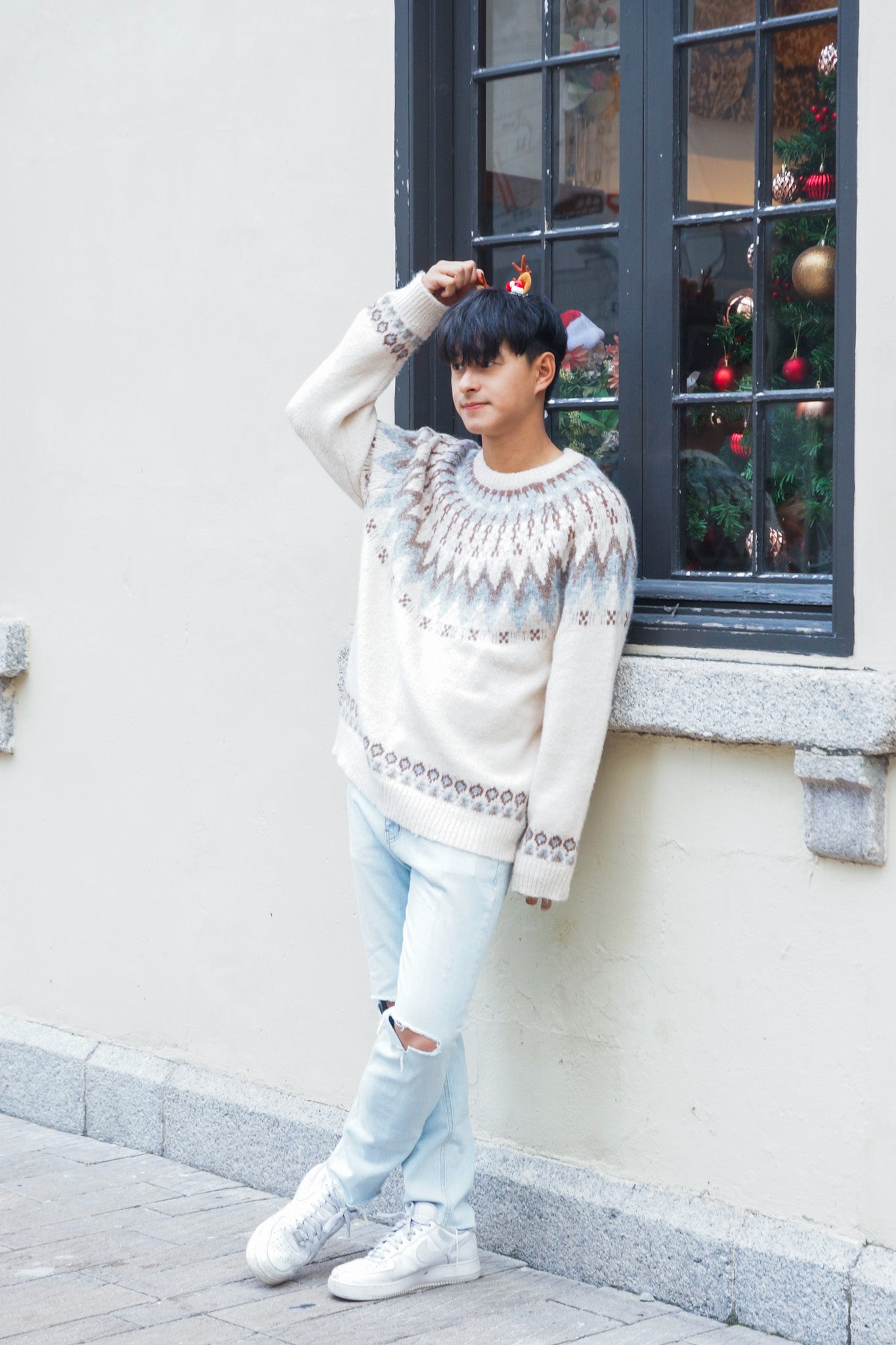 Bess Christmas Knit Sweater