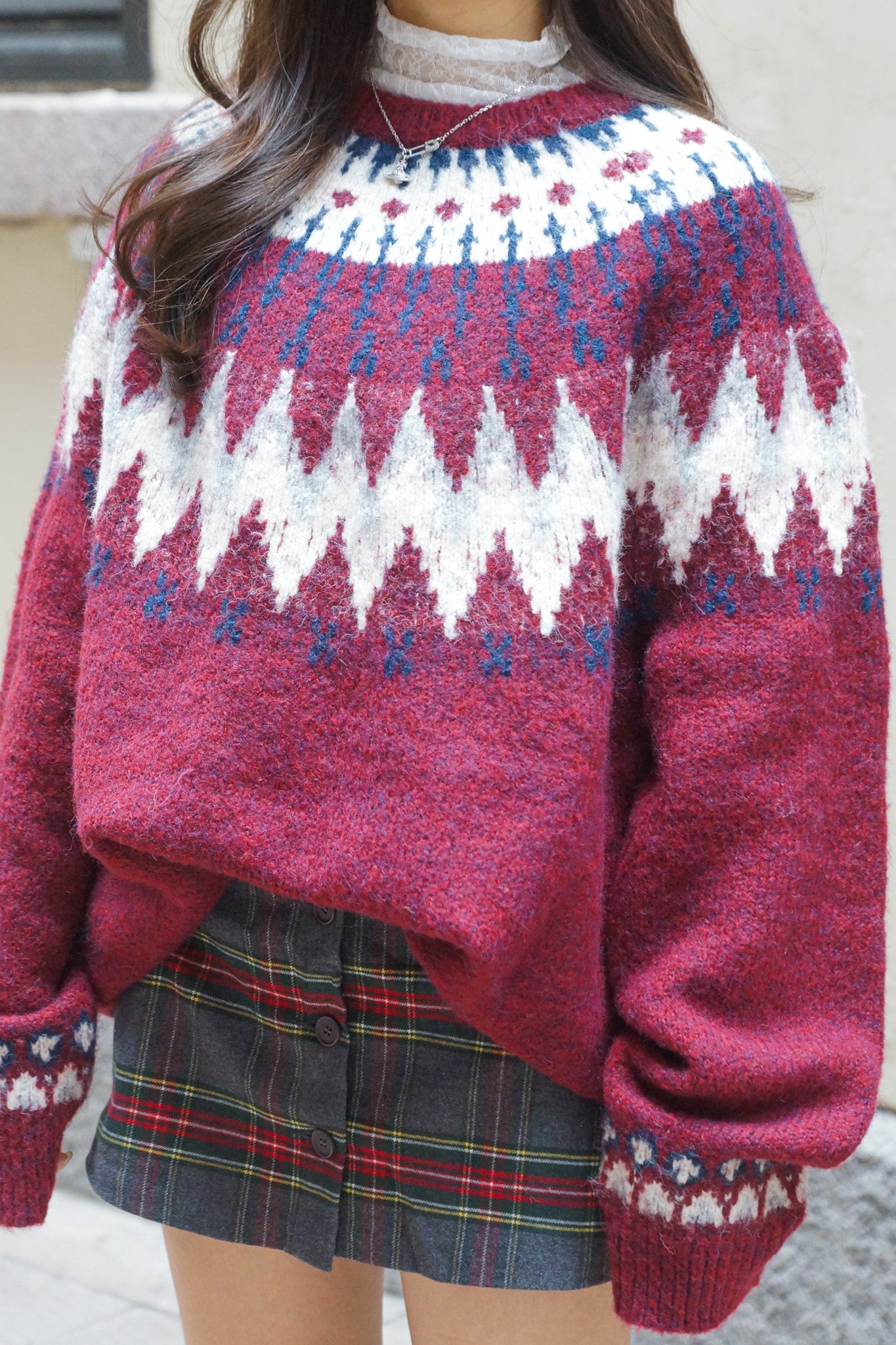 Bess Christmas Knit Sweater