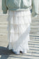 Joelene Fluffy Long Dress